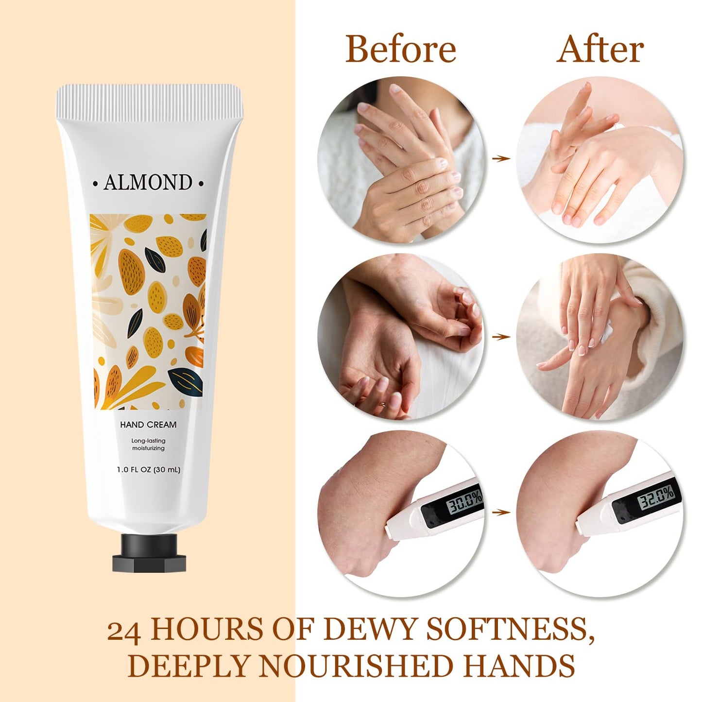 BODY & EARTH 30 Pack Hand Cream Lotion Bulk Mini Hand Lotion Hand Cream for Women Thanksgiving Gifts Christmas Gifts Stocking Stuffers and Bridesmaid Gifts