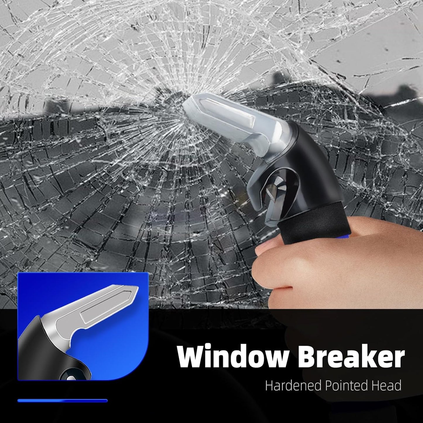 Car Handle Assist for Elderly Car Door Handle, Mobility Car Assist Transfer Support Handle, Multifunction Automotive Grab Handles, Aids for Disabled and Elderly（2Pack, Blue）