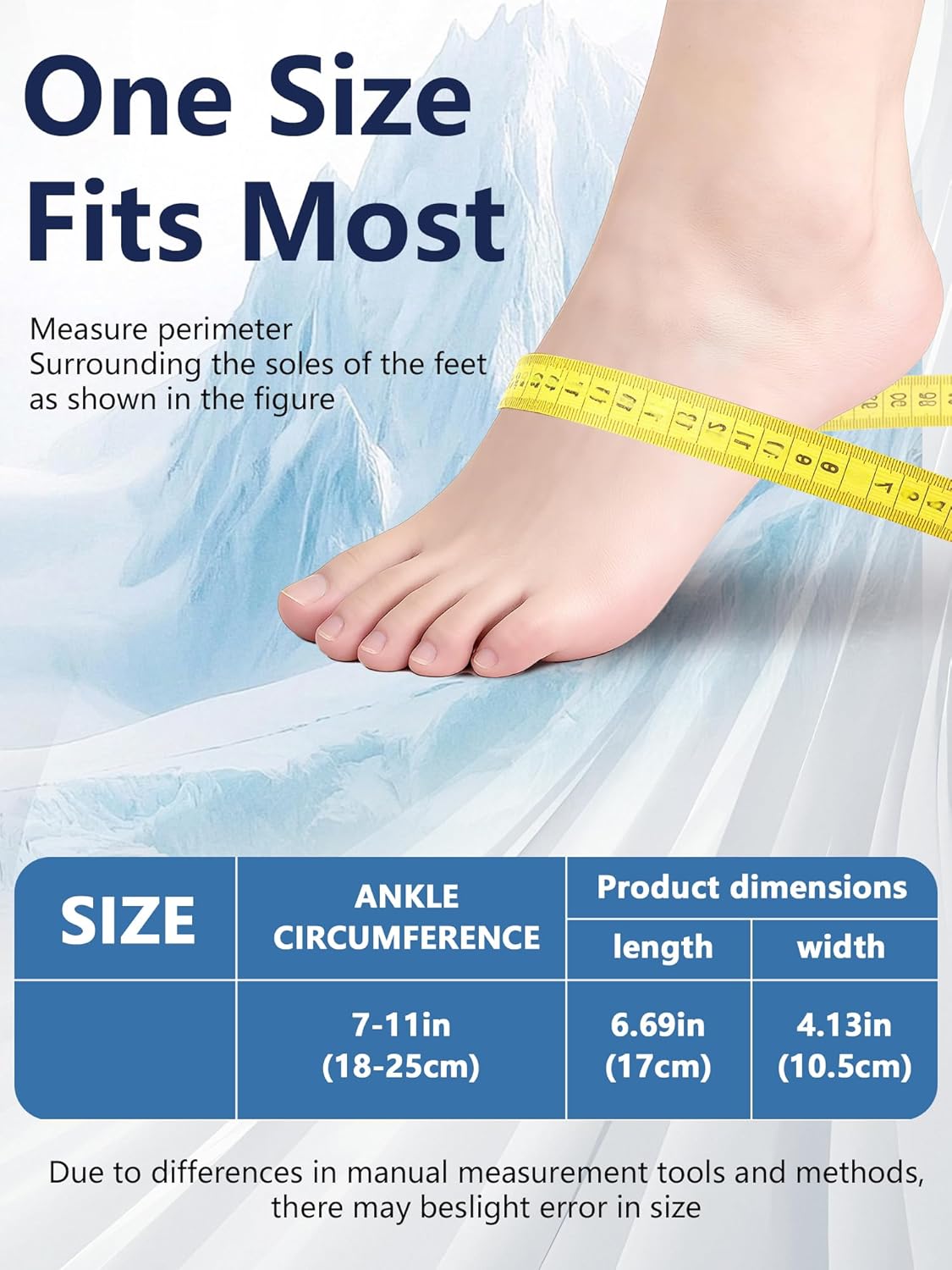 Foot Ice Pack for Toes 1 Pair,Freeze Flexible Ice Gel Socks Cold Therapy,Foot & Toe Ice Pack Wrap for Tendonitis, Plantar Fasciitis, Swelling, Sprained,Sport Injuries,Black (Black of 2)