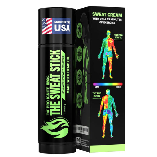 TNT Pro Ignite Sweat Cream Stick, Pre-Workout Cream is Helpful as a Hot Cream, Sweat Gel