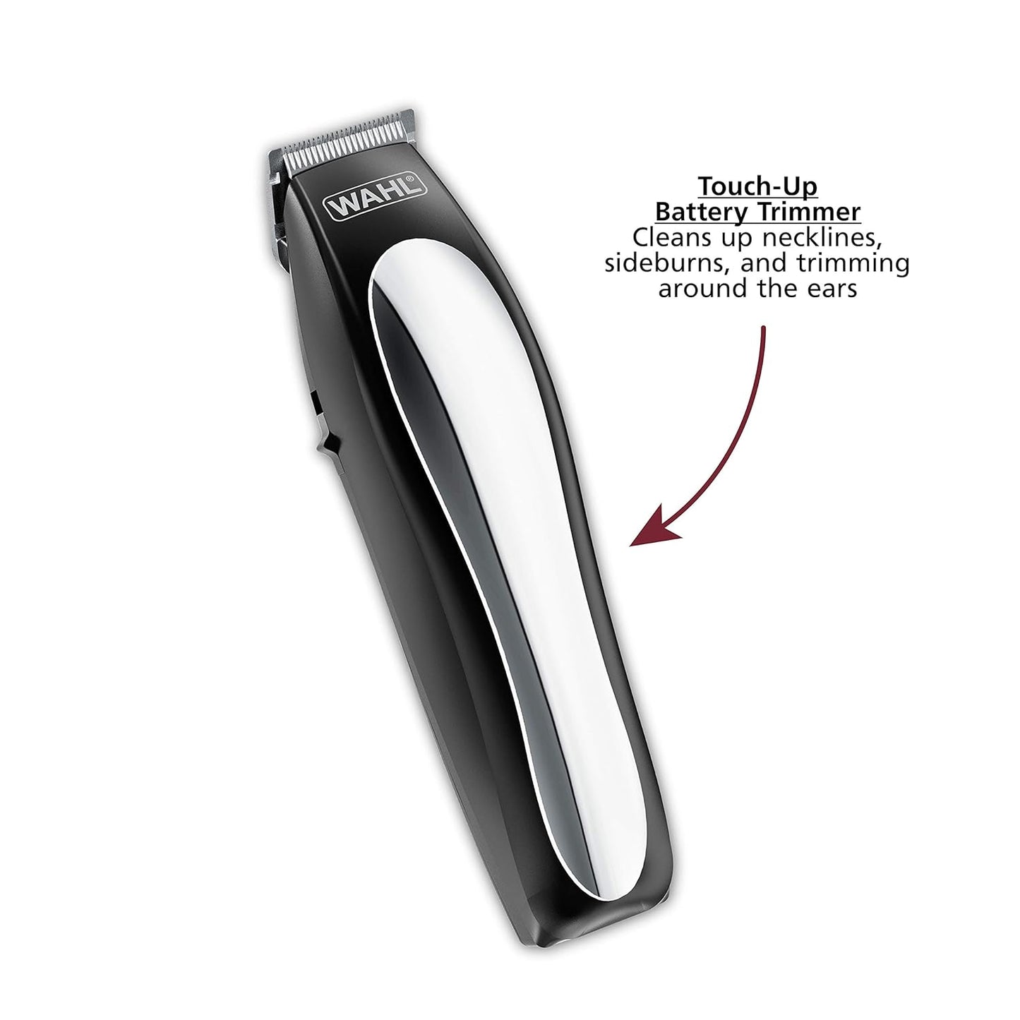 Wahl USA Clipper Rechargeable Lithium Ion Cordless Haircutting Clipper & Battery Trimming Combo Kit – Electric Clipper for Grooming Heads, Beards, & All Body Grooming – Model 79600-2101P