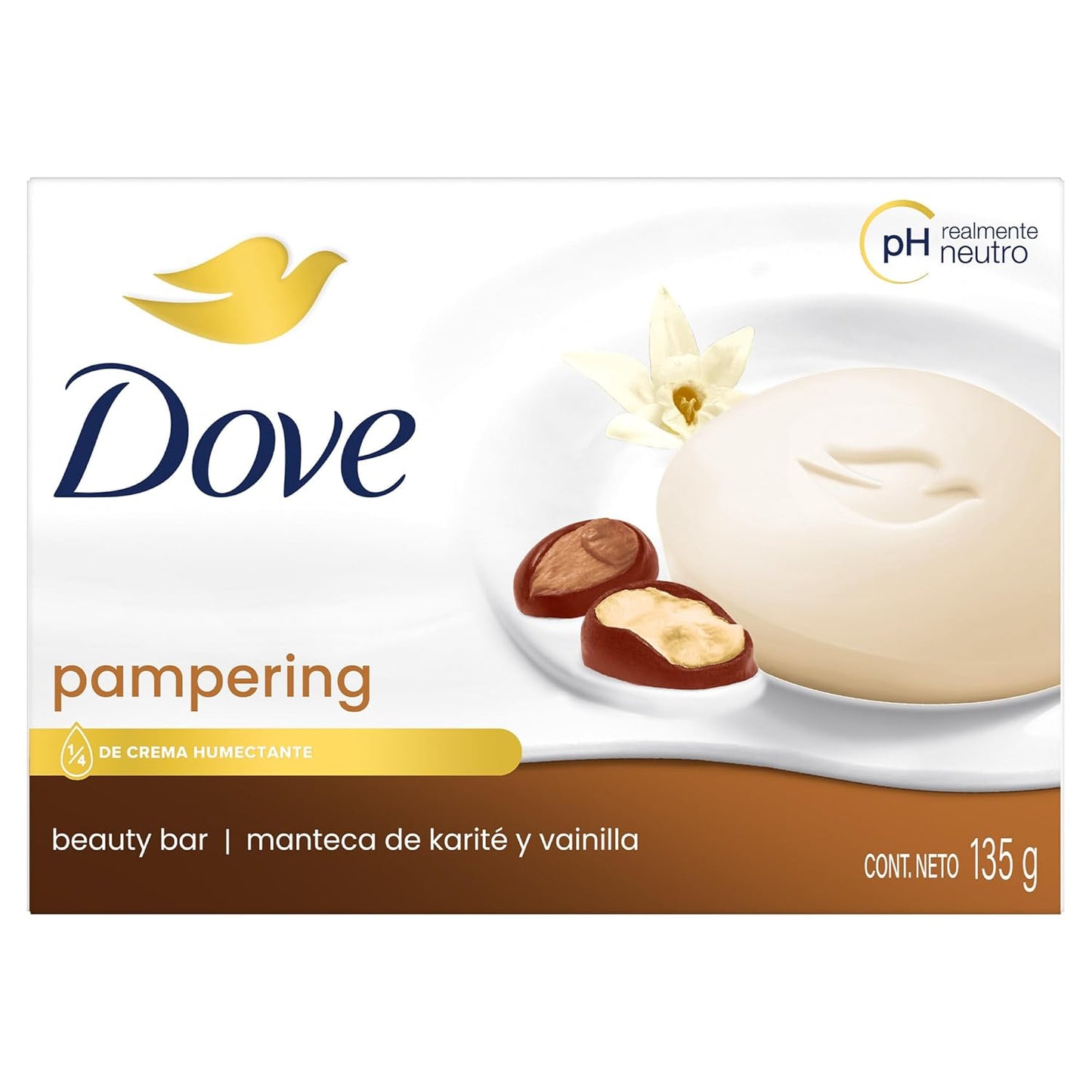 Dove Soap Shea Butter 4.75 Ounce / 135g, 4.75 Fl Ounce
