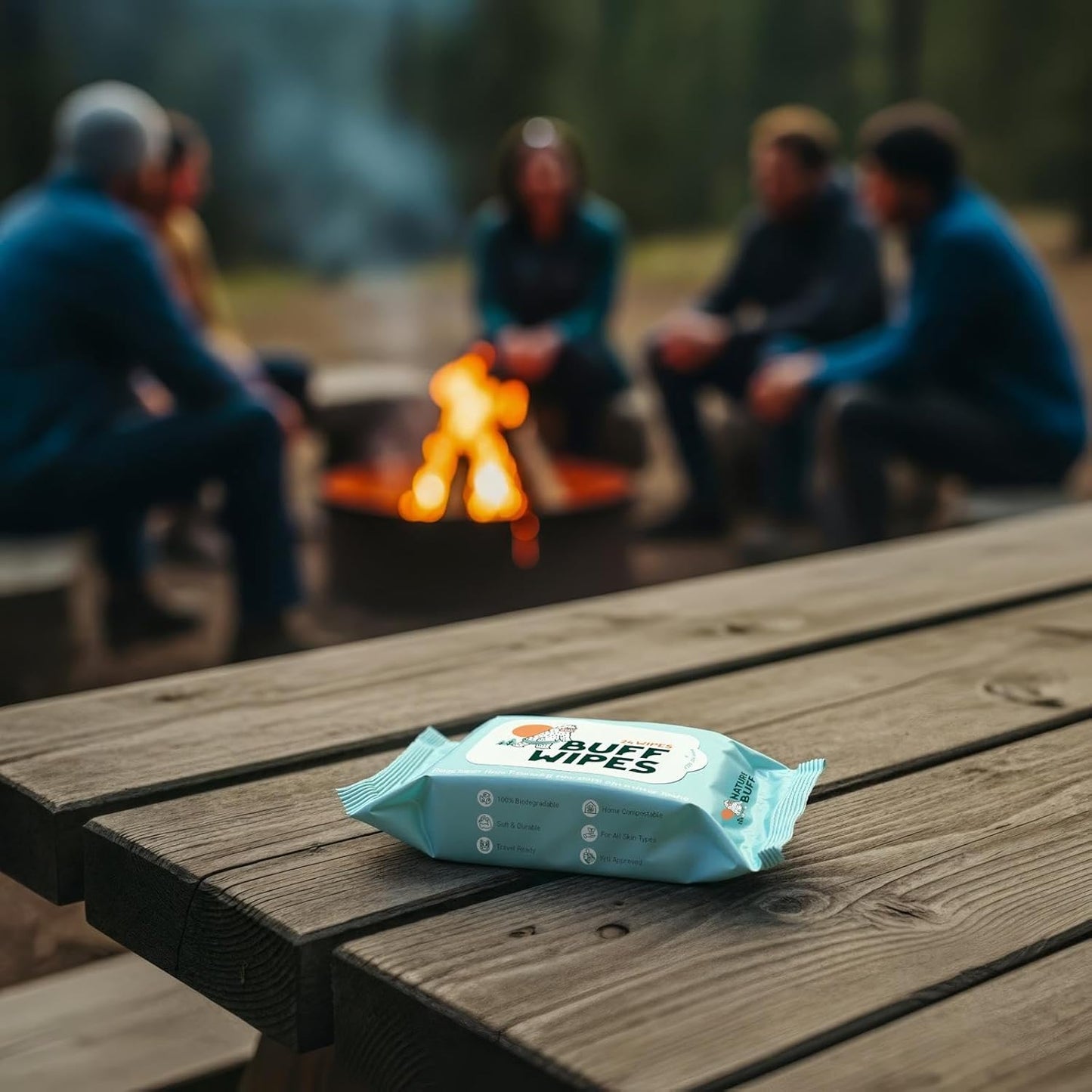 Multi-Use Wet Wipes for Babies & Adults - 99.7% Pure, Plastic-free, Biodegradable & Unscented Body Wipes - 24 Wipes Per Pack