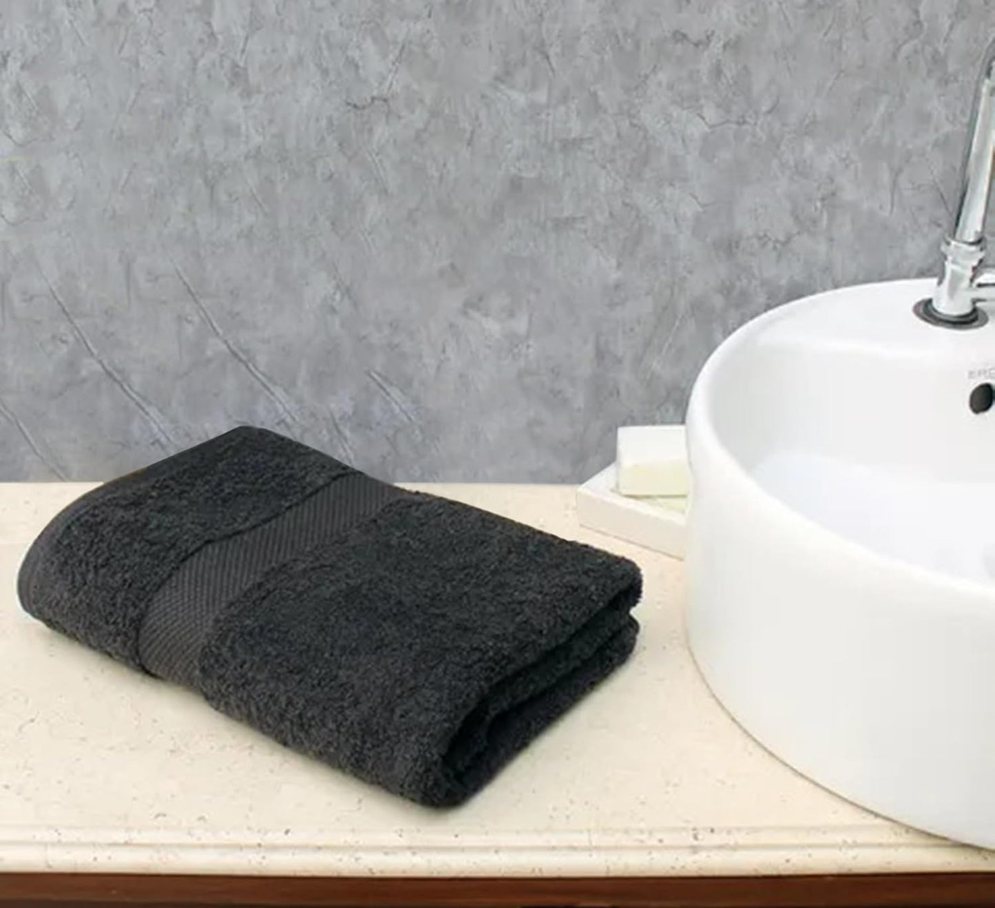 Delara 100% Organic Cotton Towels 650 GSM Plush Feather Touch Quick Dry Hand Towel, Pack of 12 GOTS Certified, Oeko-Tex Green Certified, Organic Cotton Hand Towel, 20"X30"