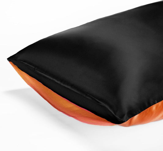 Oriental Lakeside® 100% Pure 22 Momme Mulberry Silk Pillowcase with Envelope Closure - Nighttime Skincare & Hair Care Hydrating Pillow Cover