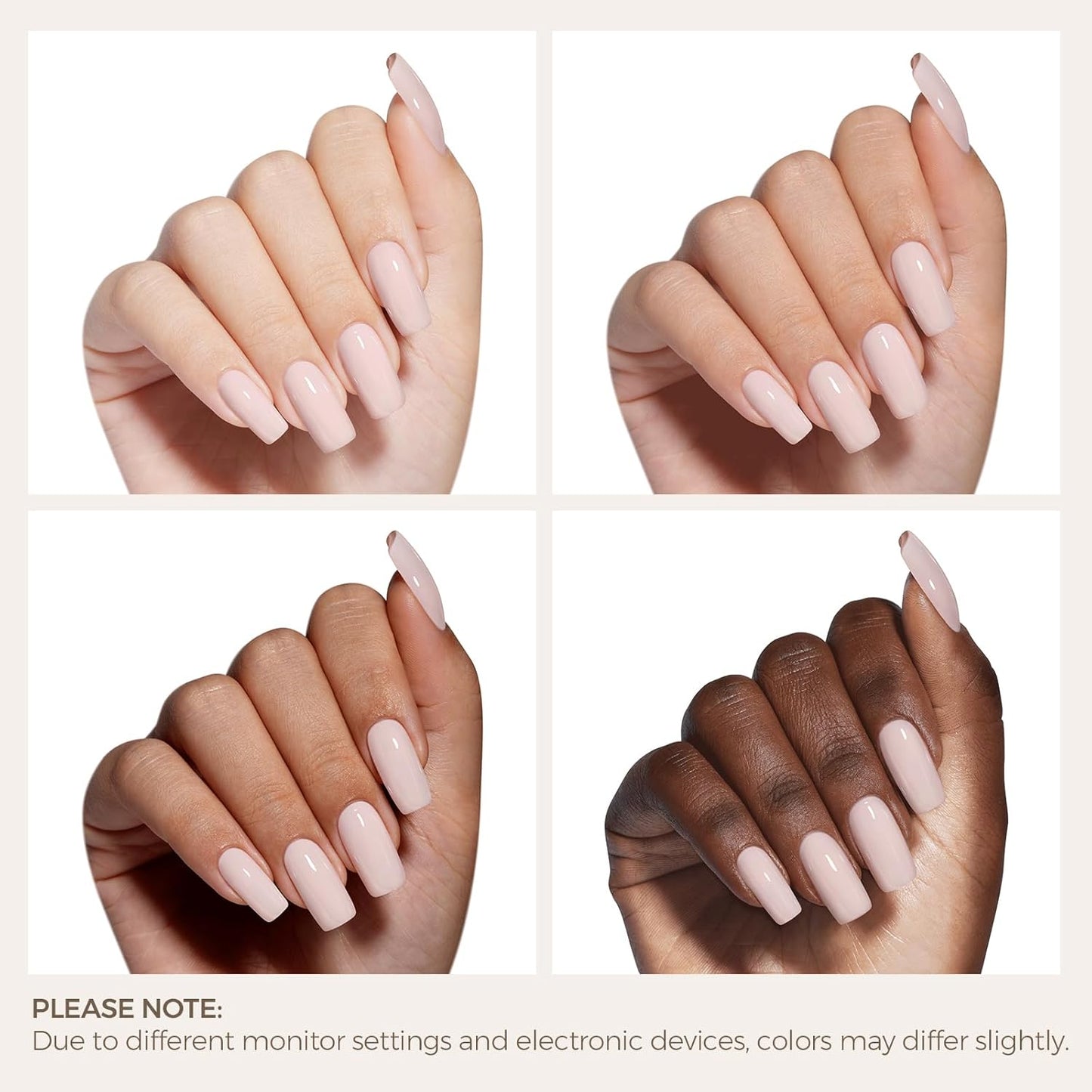 AILLSA Gel Nail Polish Nude Vanilla Tan Gel Polish Light Brown Neutral Jelly Gel Polish Natural Wheat Color Nails Soak Off U V Gel for Nail Salon at Home Fall Winter for Women 0.51 Fl Oz /GC14