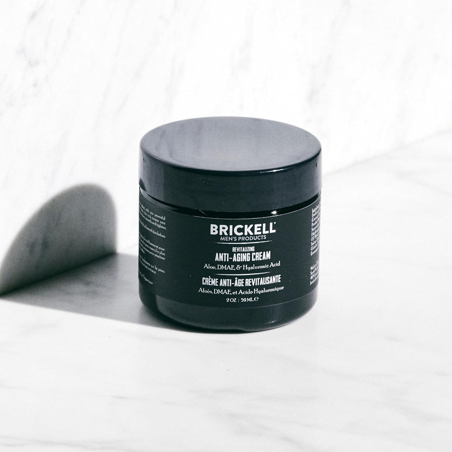 Brickell Men's Ultimate Anti-Aging Routine, Anti-Wrinkle, Night Face Cream and Eye Cream to Reduce Puffiness, Wrinkles, Dark Circles, Under Eye Bags, Natural and Organic, Scented