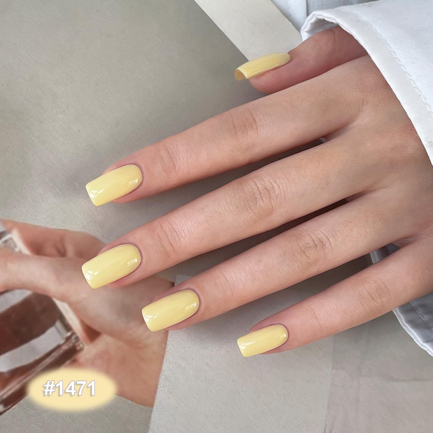 GAOY Pastel Gel Nail Polish Set of 6 Colors Pink Green Blue Gel Polish Kit for Salon Manicure and Nail Art DIY at Home, Gift for Women