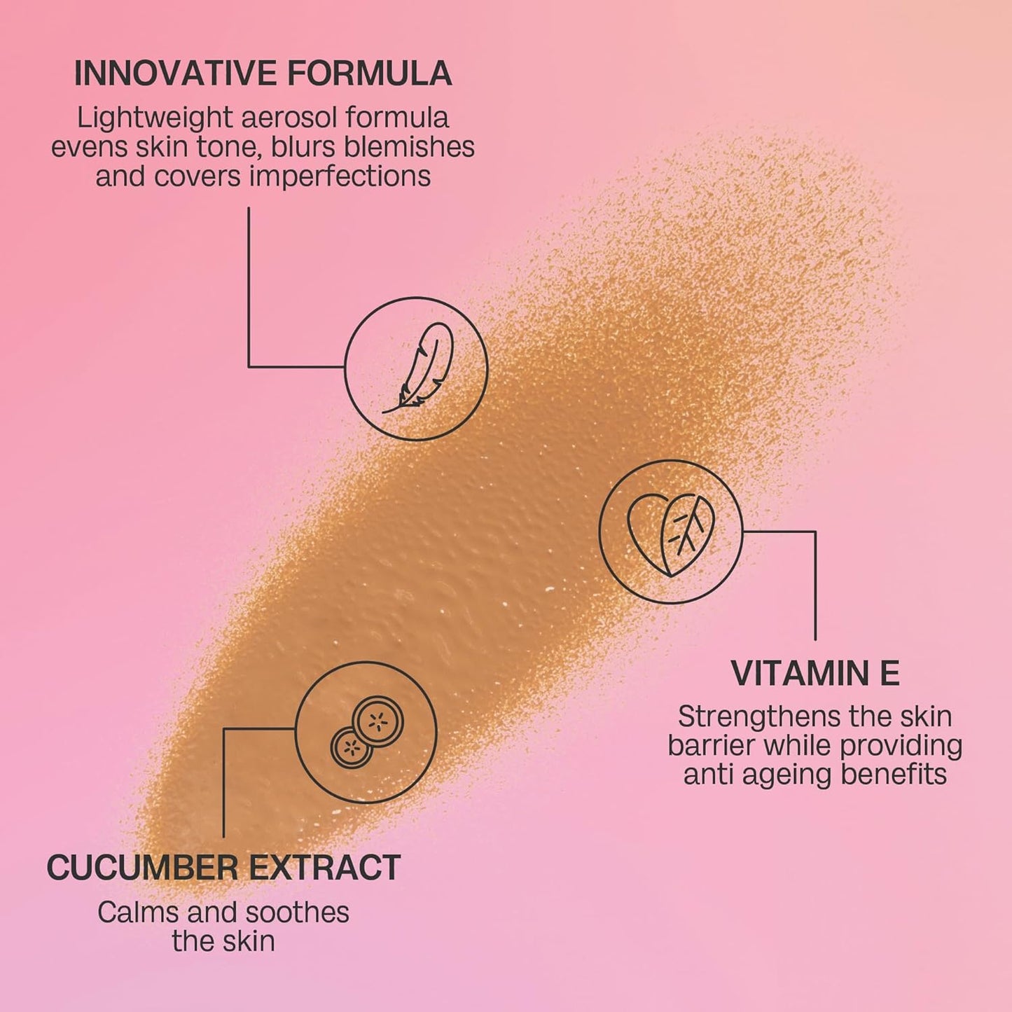 Bali Body Medium to Dark Instant Tan + Brush Bundle | Skin Perfecting Aerated Spray, Flawless Airbrushed Bronzed Finish + Washable Self-Tanning Reusable Accessory Tool | Vegan & Cruelty-Free