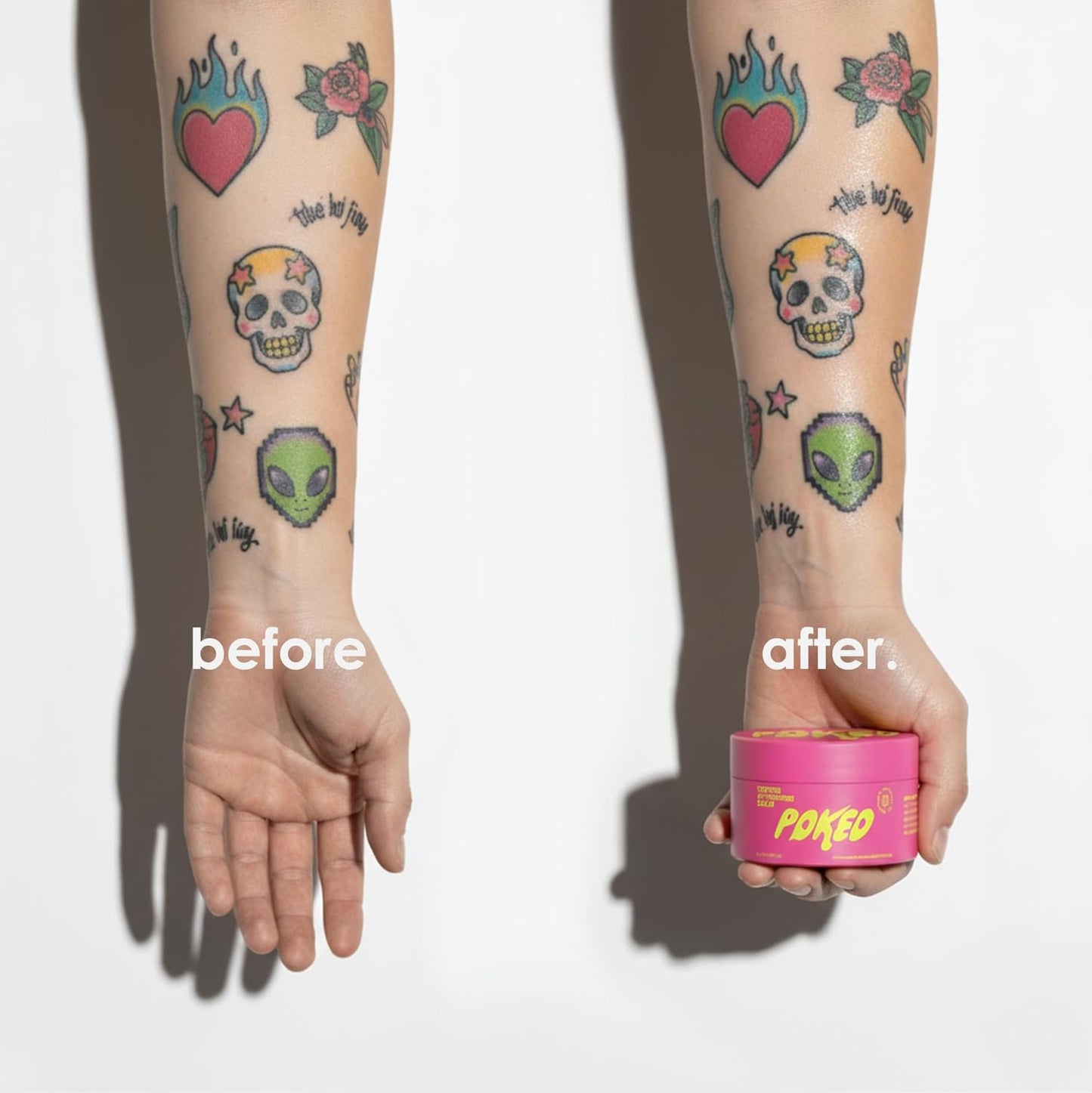 Tattoo Aftercare Balm with Soothing Botanicals and Powered by Peptides (3.5 Oz)