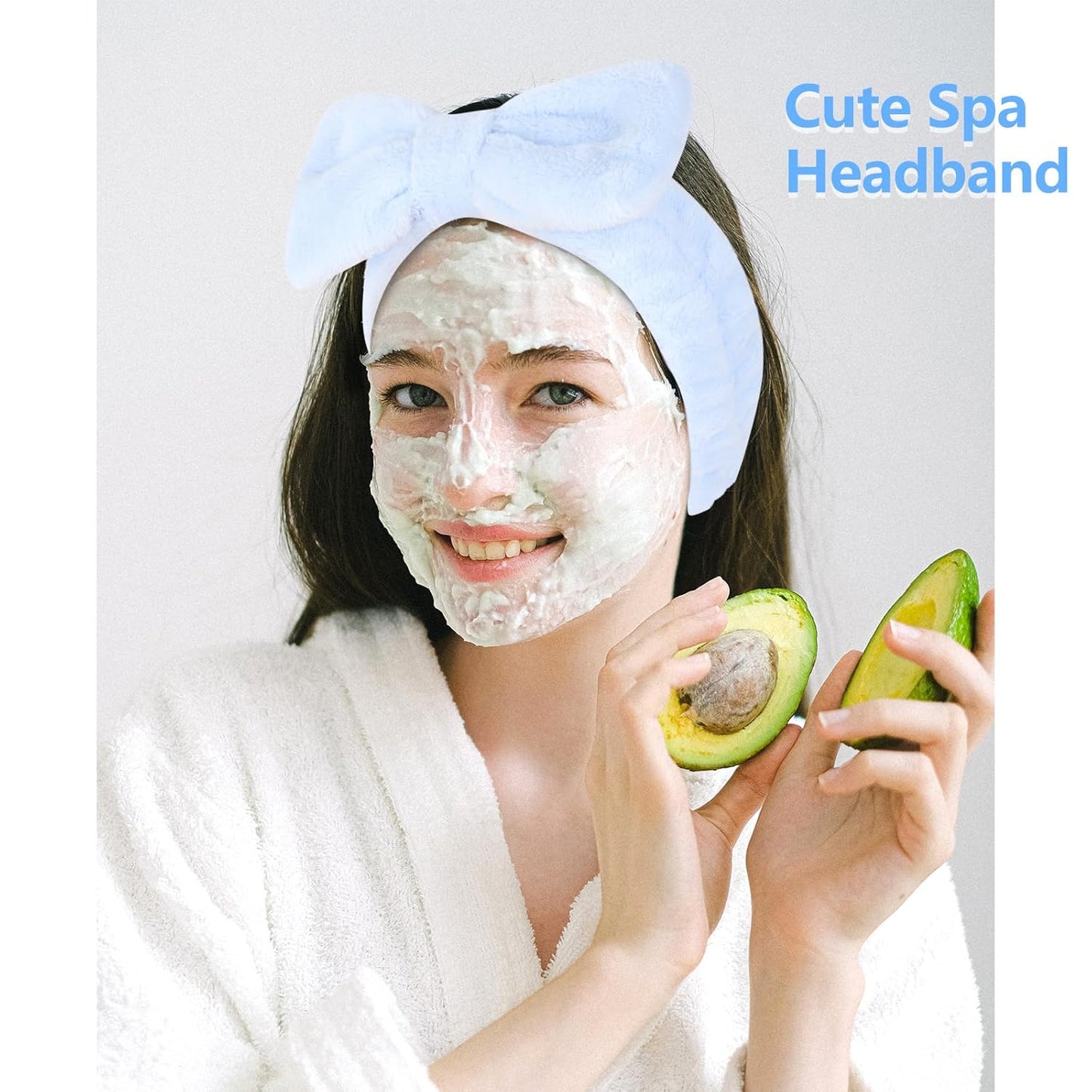 Ondder Skincare Headband for Washing Face Spa Makeup Face Wash Headband Skin Care Headbands Terry Cloth Head Band Bachelorette Party Favors Spa Party Hair Accessories Bachelorette Gifts for Bride