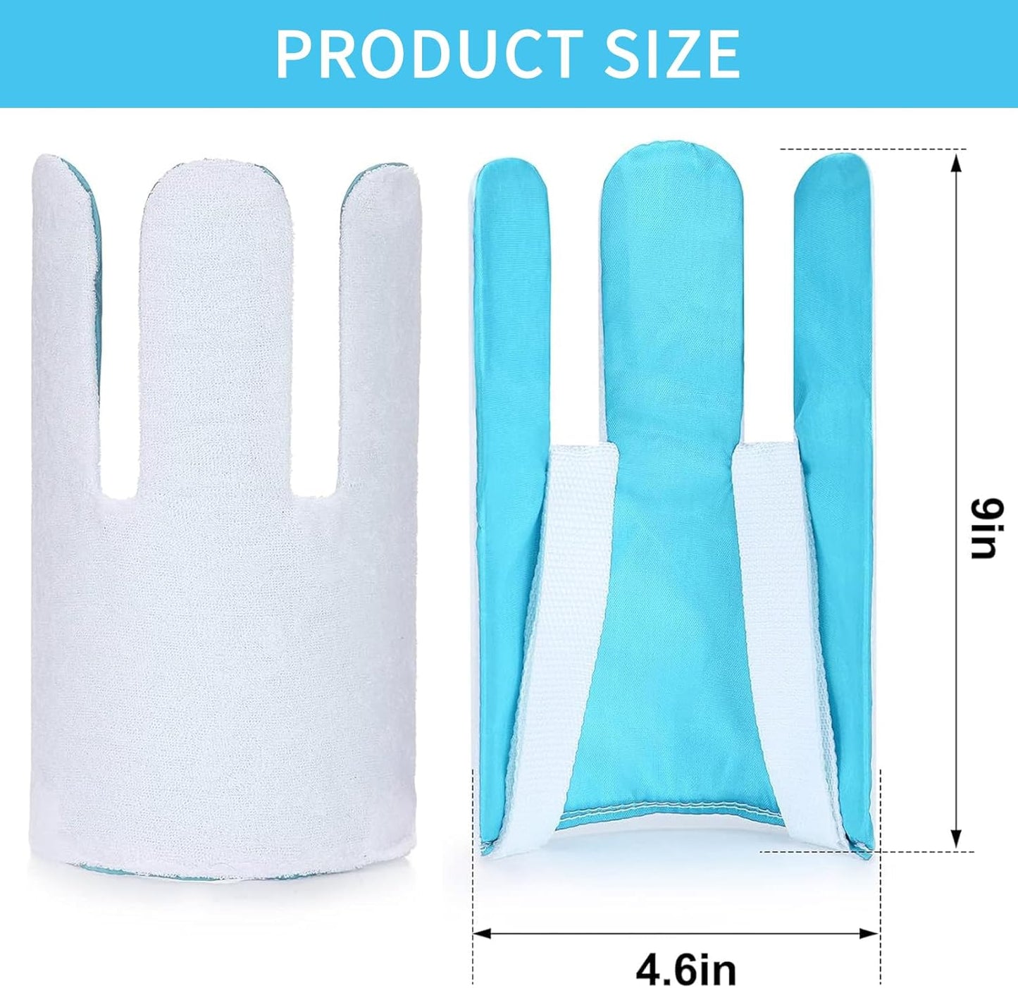 DILSIAI Sock Aid Device for Seniors Assistant Device no Bending Helper Easy on and Off Stocking - Without Bending, Slip Resistance, Reliable Sock Aid Device for Seniors (Blue White)