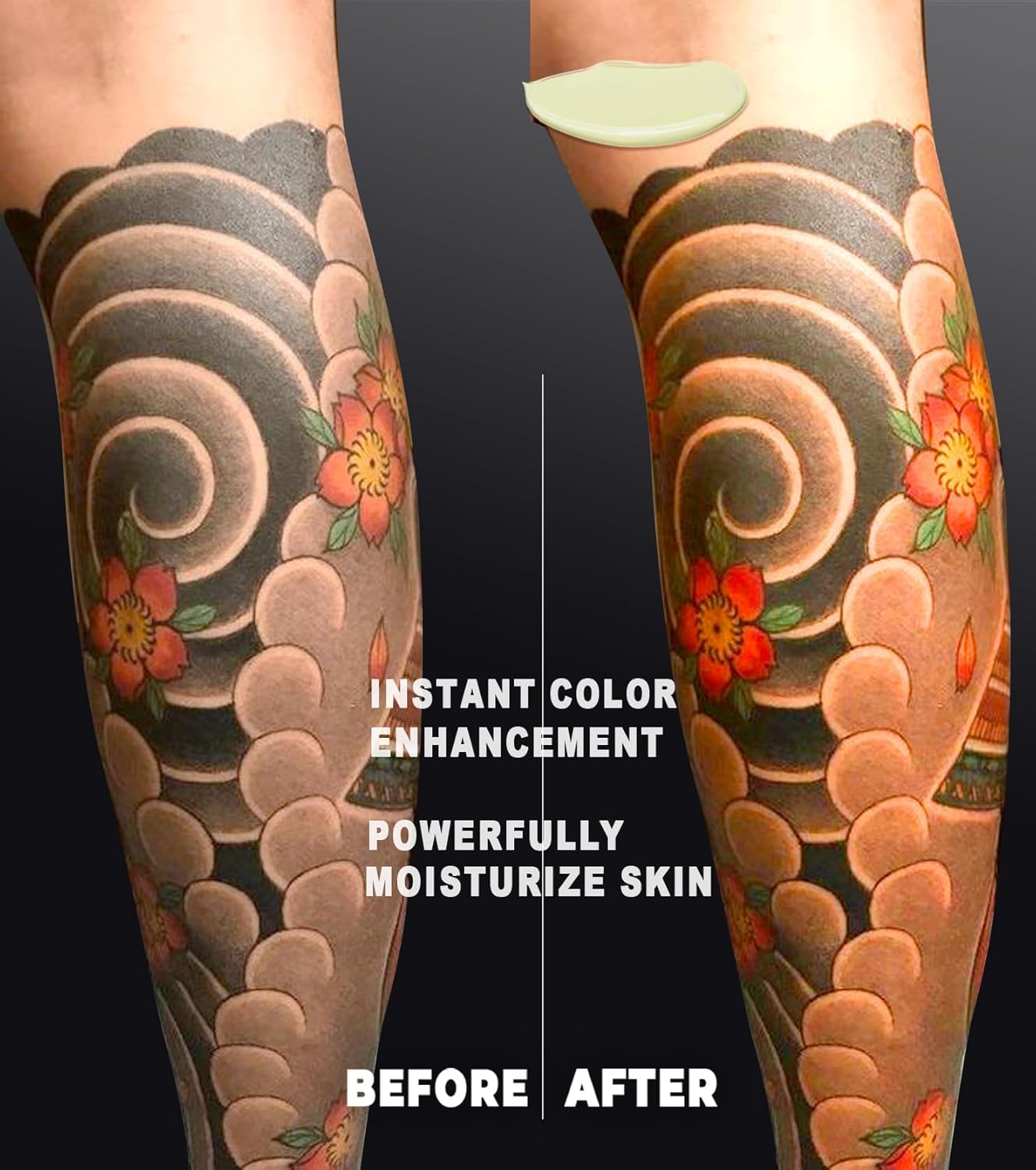 Tattoo Aftercare, Tattoo Lotion & Tattoo Balm, Color Enhancement & Daily Tattoo Moisturizer With Natural Ingredients, Heal New Tattoo and Revive Old Tattoo 2.2oz 1pcs