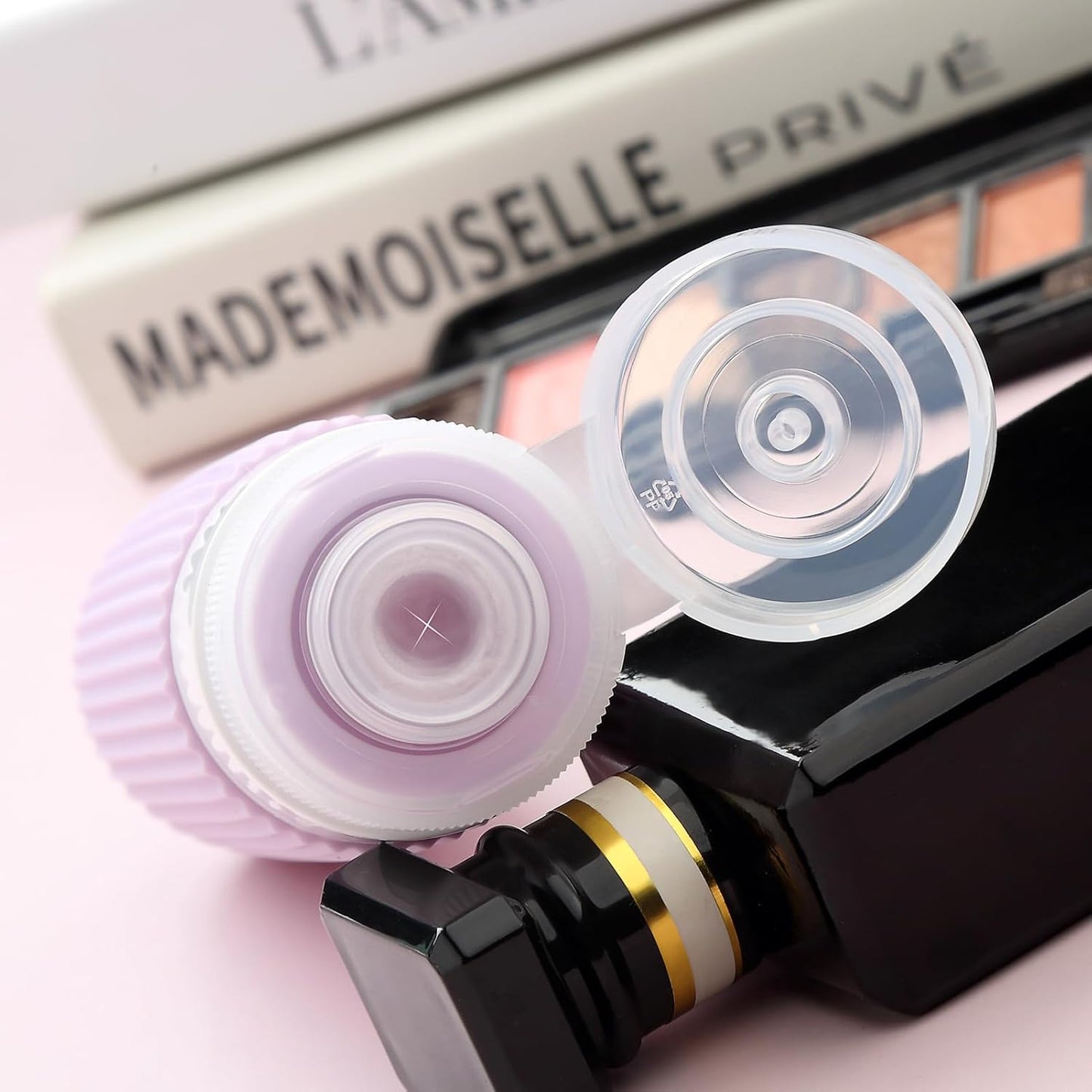 Travel Bottles for Toiletries, Tsa Approved 3oz Portable Travel Bottles, BPA Free Leak Proof Squeezable Silicone Travel Size Containers, Travel Accessories with Clear Toiletry Bag (4 Pack)