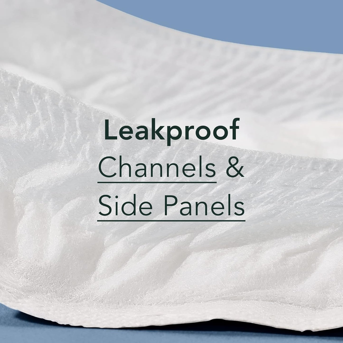 Rael Incontinence Pads for Women, Organic Cotton Cover, Postpartum Essential, Heavy Absorbency, Bladder Control, 4-Layer Core with Leak Guard Technology, Long Length (Ultimate, 40 Count)