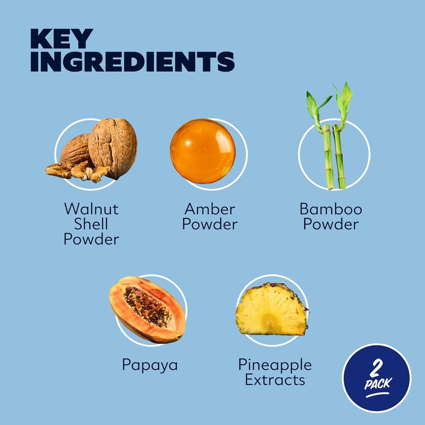 Dollar Shave Club | Prep Scrub 3 ounce (2 Pack) | Pre Shave Scrub to Prevent Ingrown Hairs