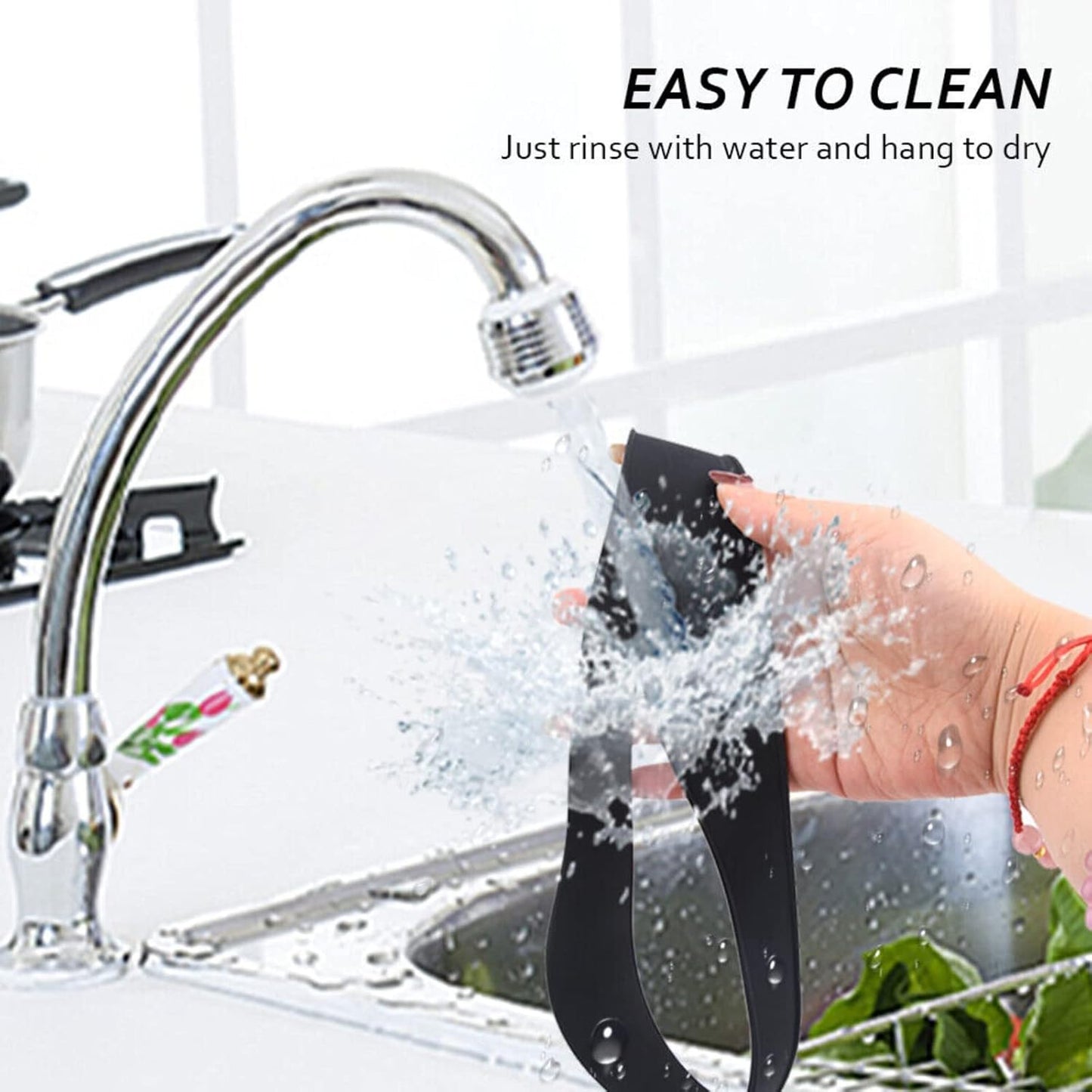 Neckline Shaving Template, Hair Cutting Guide Curved Neck Hair Shaving Template Soft Silicone Neckline Trimming Template for DIY Home Haircuts (Black)