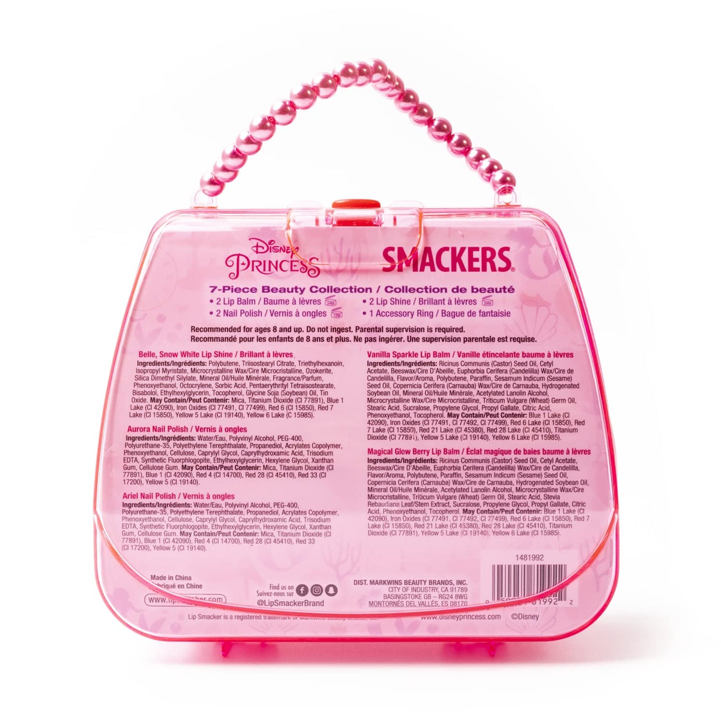 Lip Smacker Disney Princess Tote