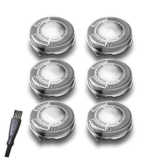 HQ8 Replacement Heads blades for Philipss Norelcos Aquatec Shavers,HQ8 Replacement Razor Blades Compatible with Shavers AT810 AT880 PT720 AT815 HQ8505 Heads 6-Pack