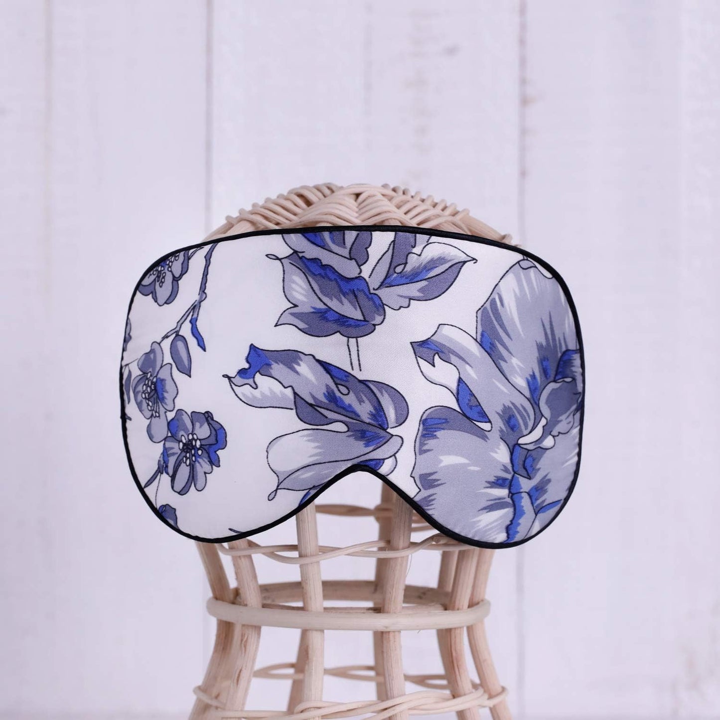 Maxfeel 100% Pure Silk Eye Mask - Sleep Eye Cover in Printed Colors (#11)