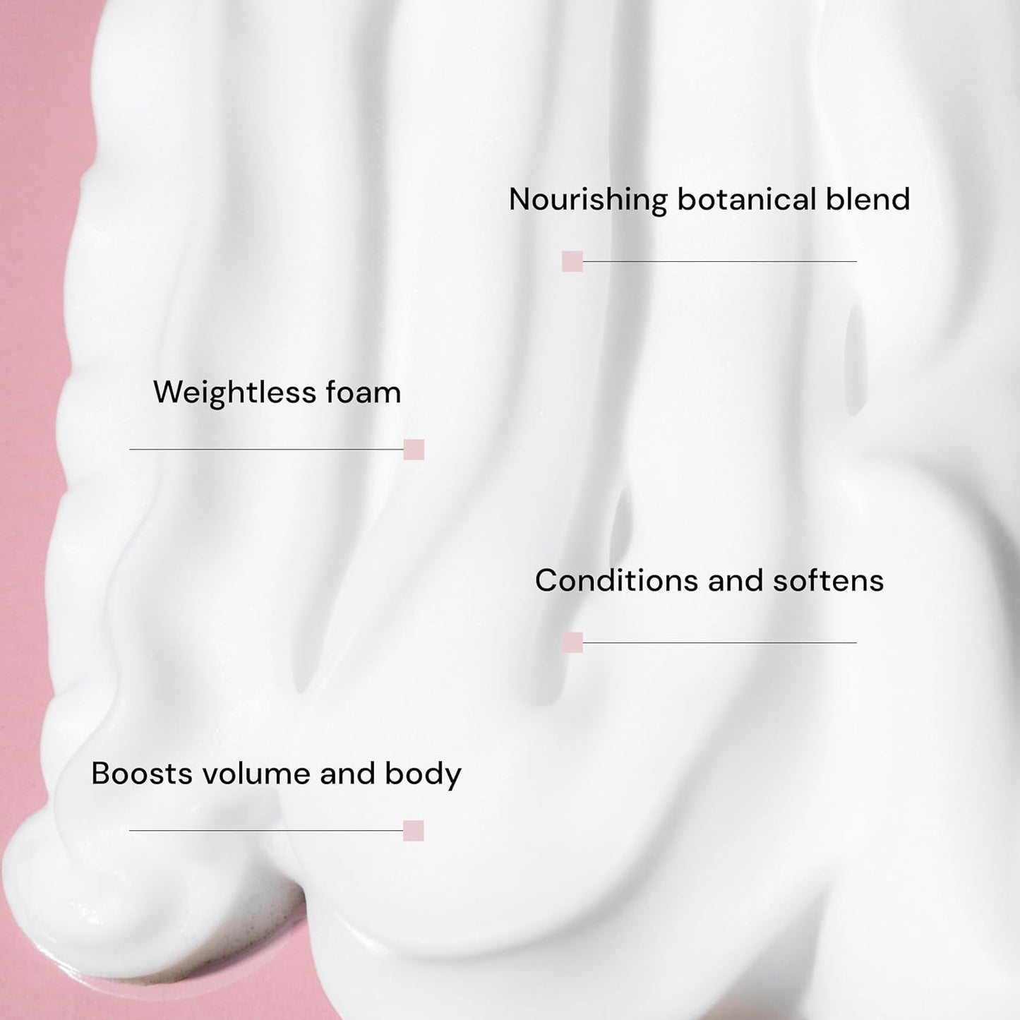 L'ANGE HAIR Whip Volumizing Mousse | Big Hair Thickening Foam | Professional Texturizing Formula for Volume and Shine, Suitable for All Hair Types