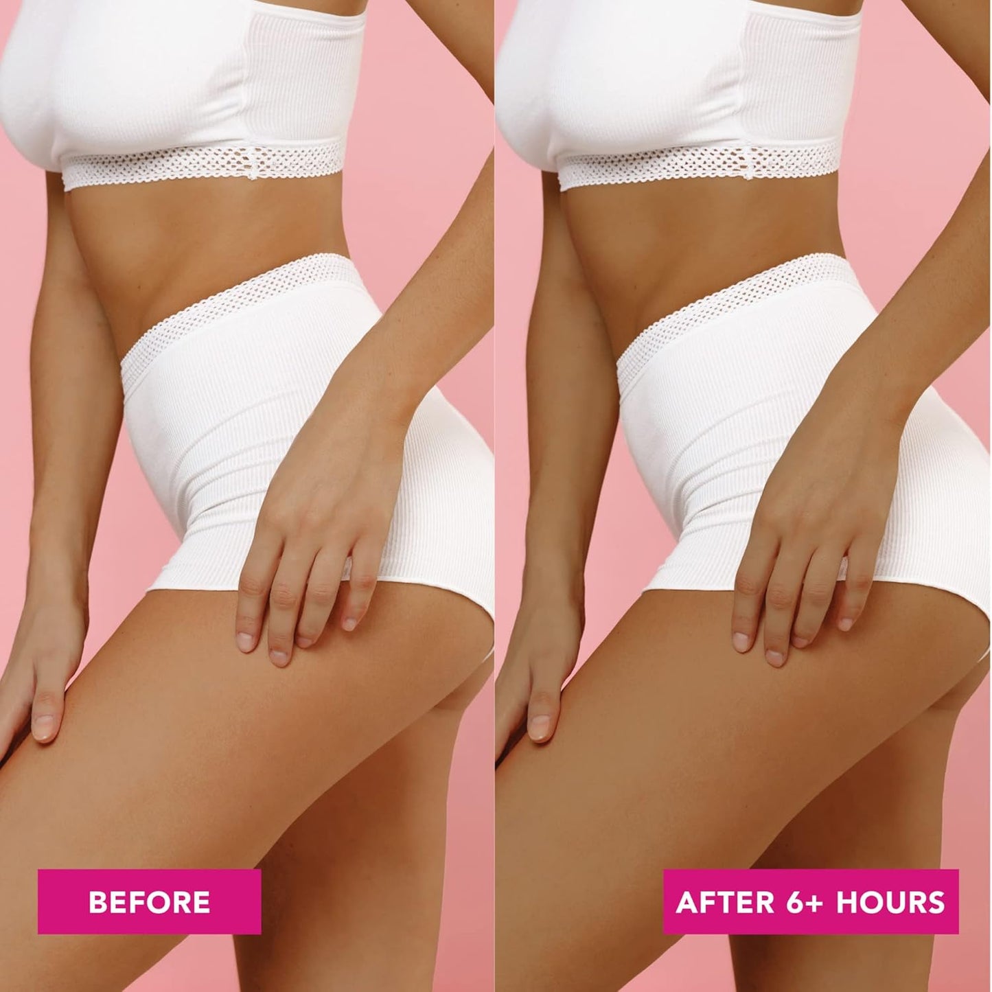 Jergens Natural Glow Instant Sun Body Mousse, Self Tanner for Deep Bronze Tan, Sunless Tanning Body Bronzer for Natural Looking Color Instantly, 6 Oz