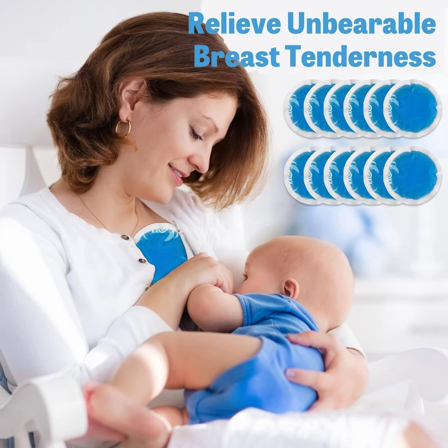 Tutmyrea Reusable Cold Compress - 6 Soft Ice Packs for Injuries, Kids & Wounds; Gel Packs for Eyes, Face, Allergies & Teeth