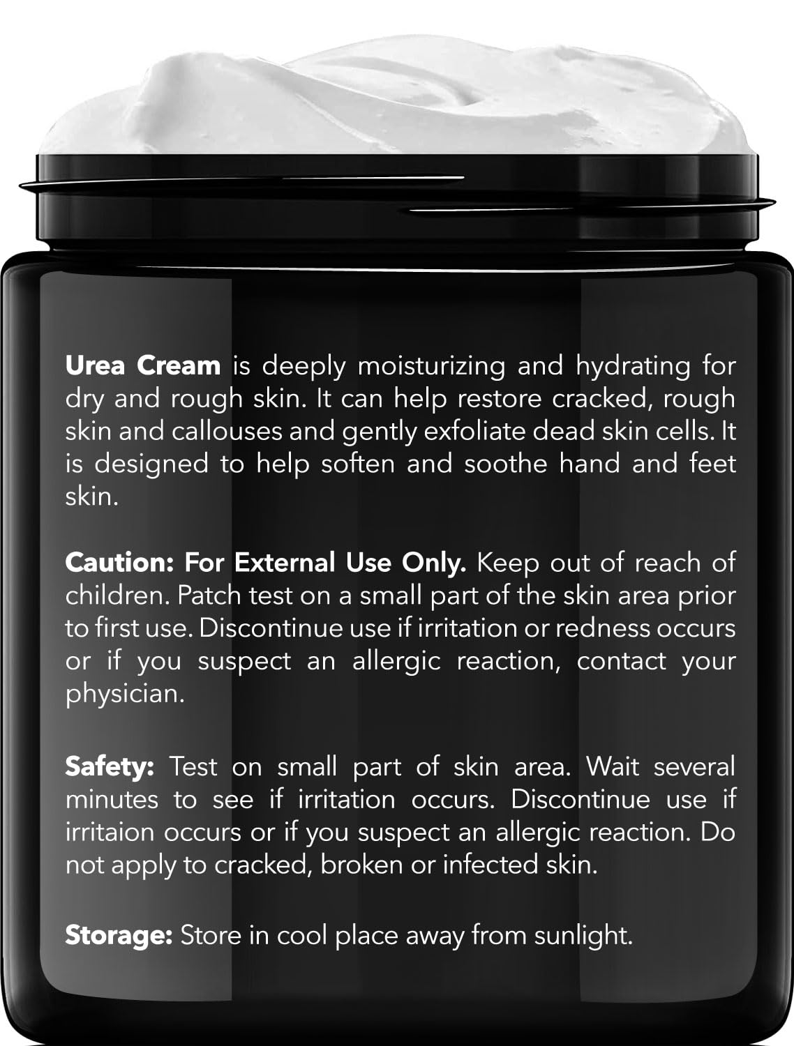 New York Biology 42% Urea Cream with 2% Salicylic Acid - Moisturizing Urea Foot Cream for Dry Cracked Heels, Calloused Feet, Athletes Foot, Dry Cracked Feet and Dead Skin - 4 oz