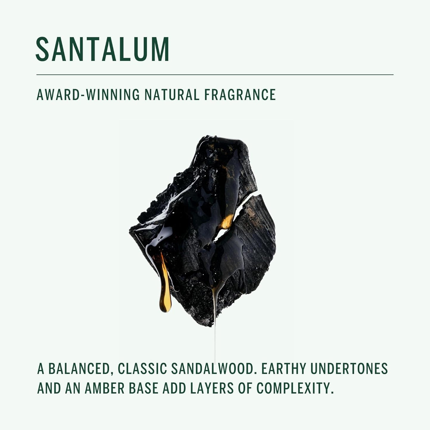 CORPUS - Natural Deodorant Stick For Sensitive Skin | Aluminium + Baking Soda Free | Unisex, Non-Toxic, Made In The USA (Santalum)