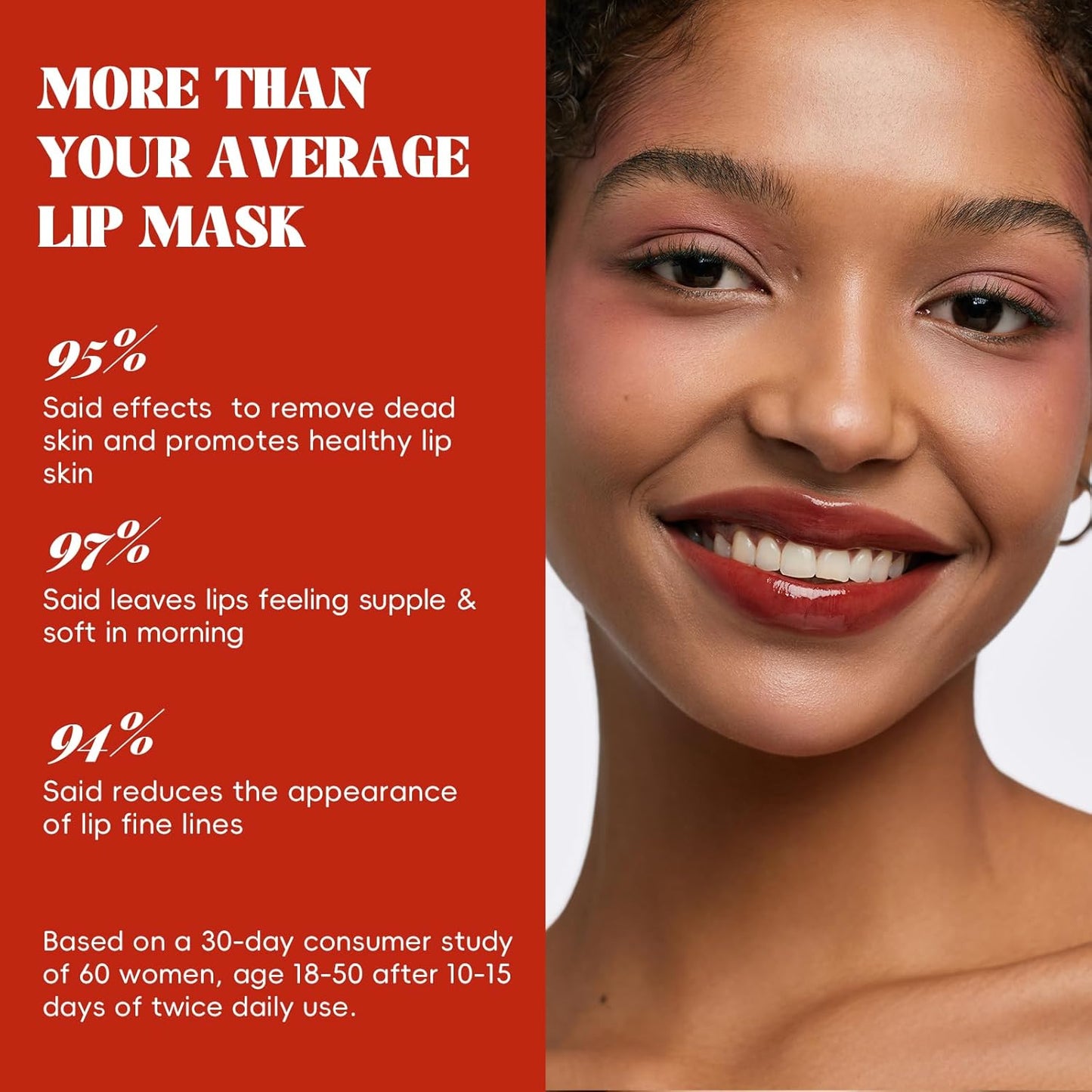 Lip Scrub and Lip Mask Set- Lip Treatment Care Kit with 2 Lip Exfoliator Scrub & 2 Lip Butter Mask, Intense Hydration Set for Dry Chapped Cracked Lips (4 Pack)