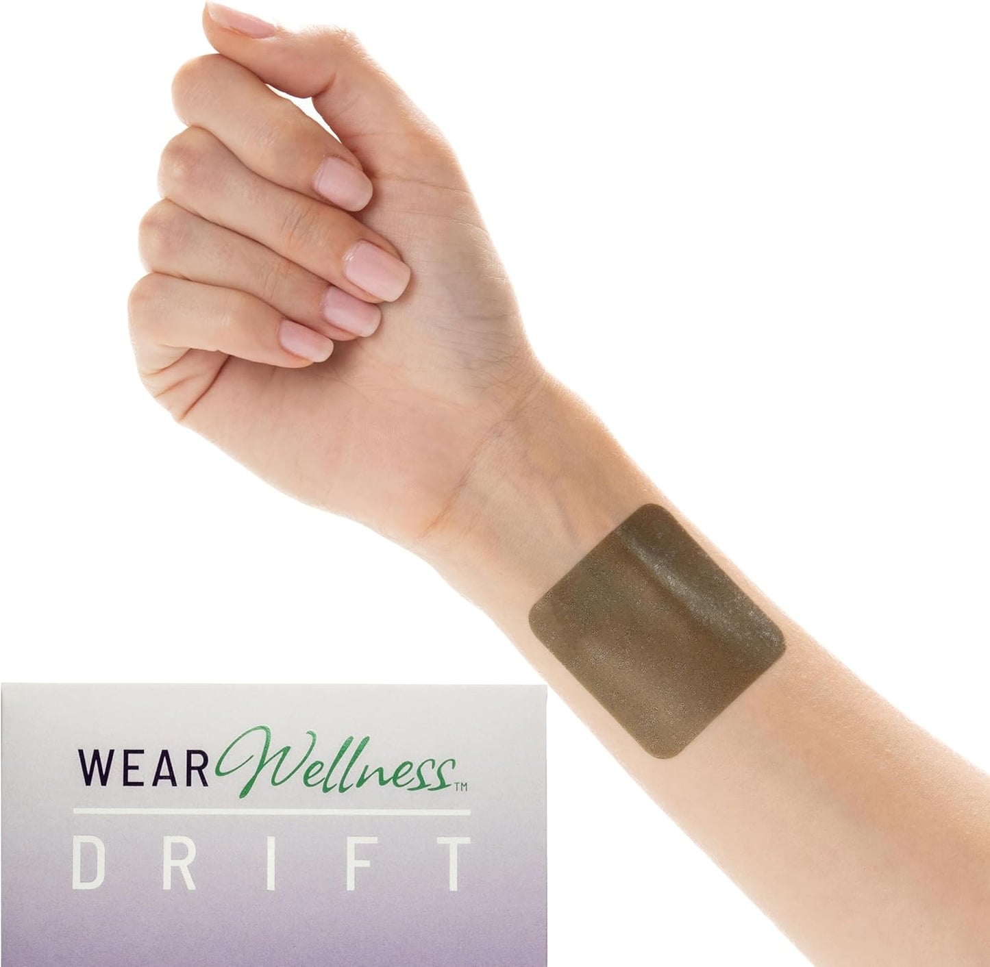 Drift Film Patches - Topical Sleep Patches for Rest & Relaxation - Patch with Valerian, GABA, and Lavender - Deep Natural Sleep - Long-Lasting Effect - 16 Pack