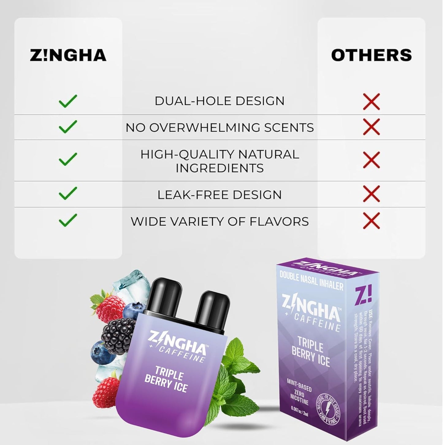 Caffeinated Aromatherapy Nasal Inhaler Stick – Natural Energy Boost with Essential Oils + Caffeine – Focus, Refresh & Breathe Easy (Caramel Bananas Foster)