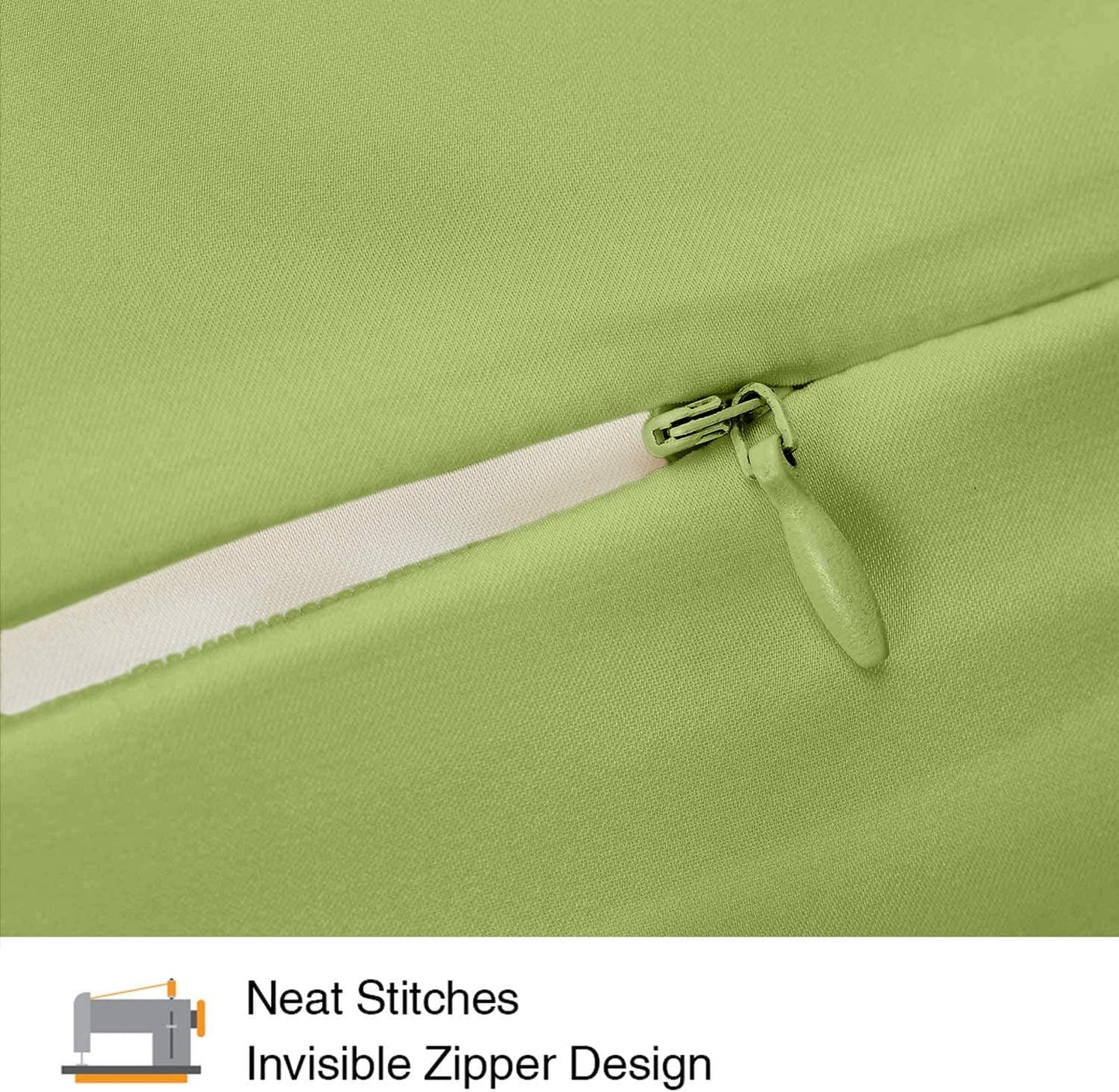 INSSL Silk Pillowcase for Women, Mulberry Silk Pillowcase for Hair and Skin and Stay Comfortable and Breathable During Sleep(Tea Green,Queen)