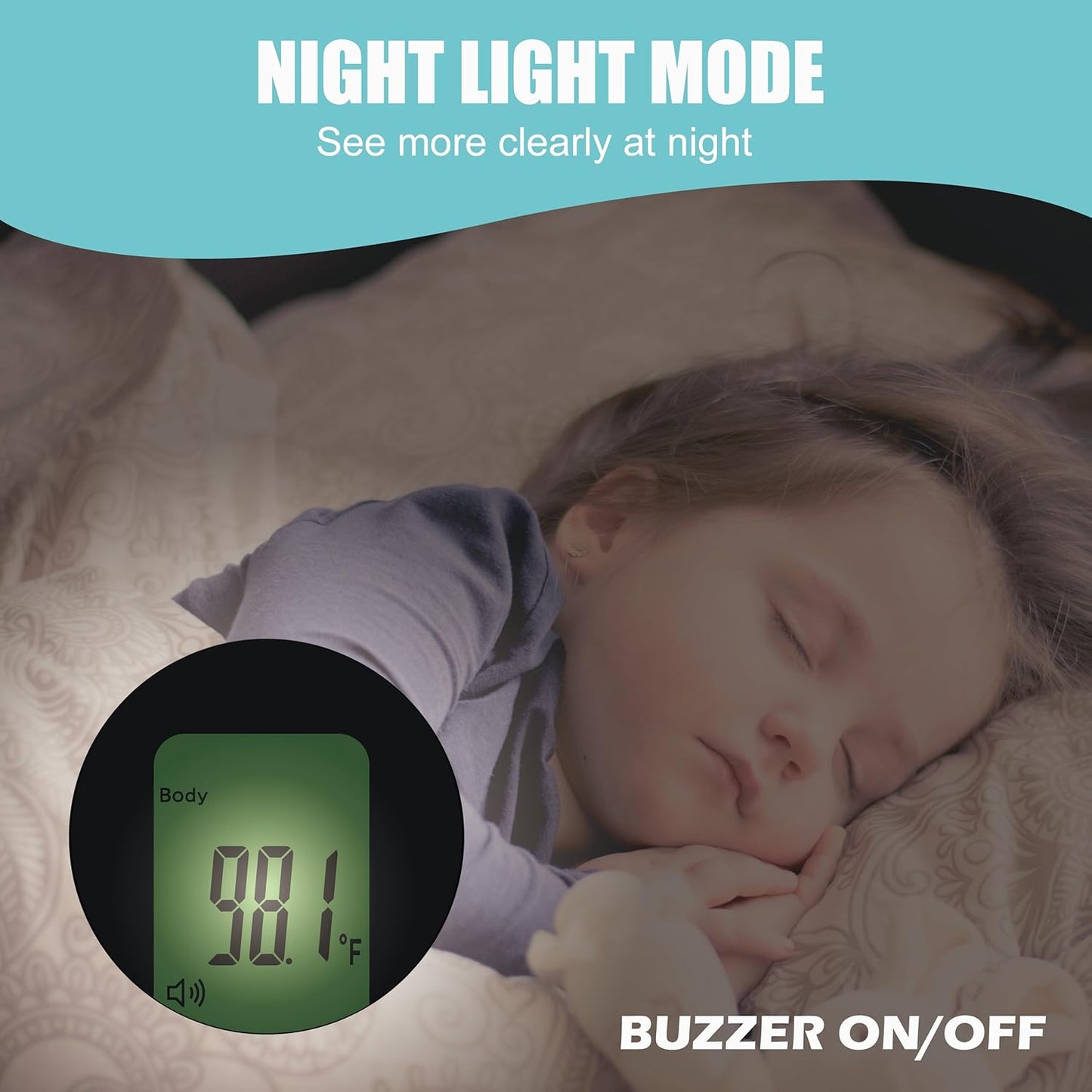 Amplim Medical Grade Forehead Thermometer for Adults, Kids, Baby, Non-Contact Digital Infrared Thermometer, Instant Read, Accurate & Fast Fever Detection, for Home, Clinic, Office Use