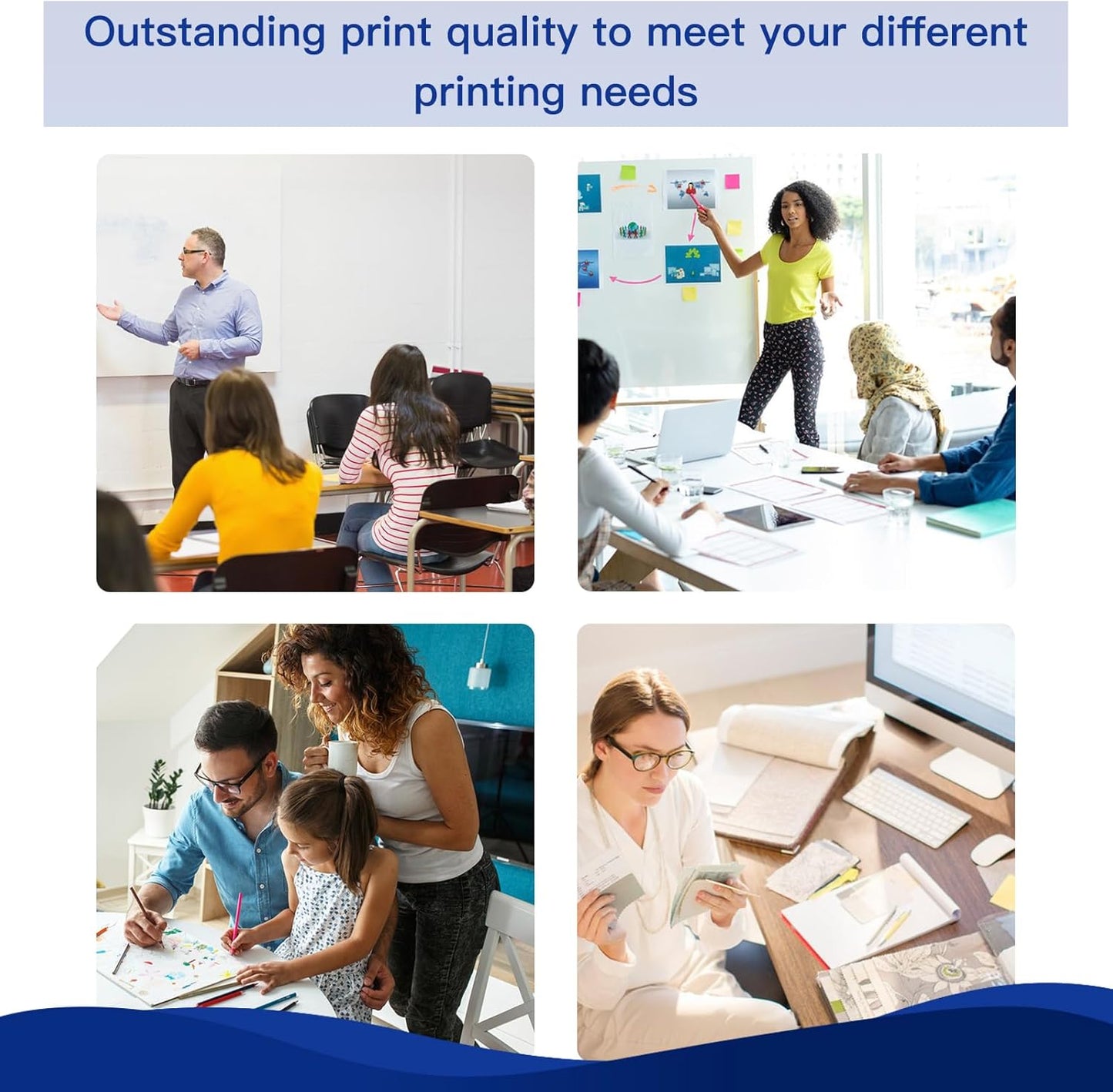 552 Ink Refill Bottles Use for EcoTank Photo ET-8550, EcoTank Photo ET-8500（BK PBK C M Y GY, 600ml）