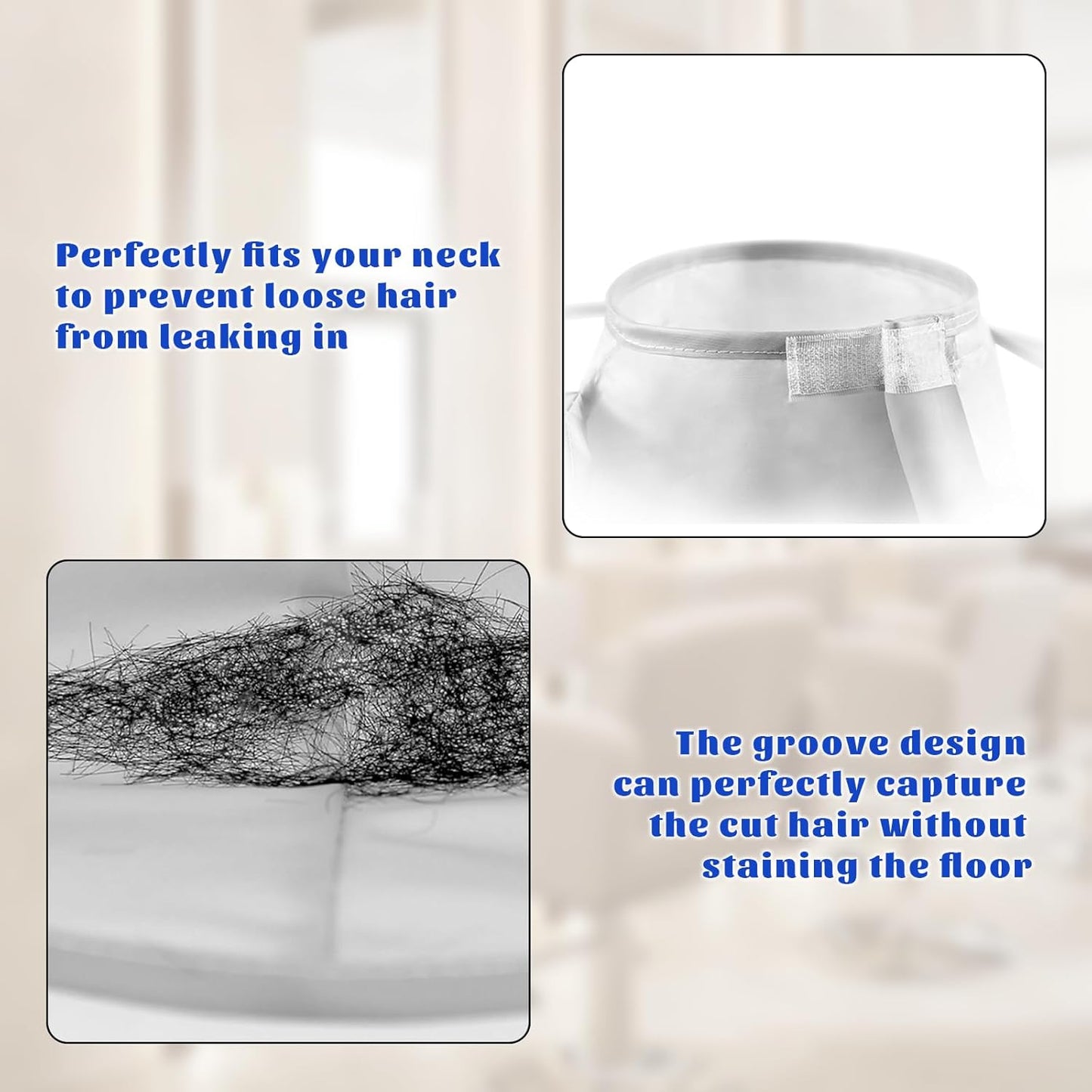 Hair Cutting Kit, Fade Haircut Guide for Men, Hair Cutting Guides for Men,Include Self Haircut Guide & Cape Umbrella