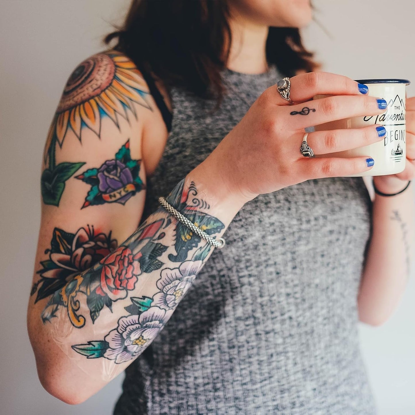 Tattoo Aftercare Soap For New Tattoos, Cleansing, Moisturizing With PH Balance, Non-Irritating, Fragrance Free, Sensitive Skin Friendly - Travel Size 60ml