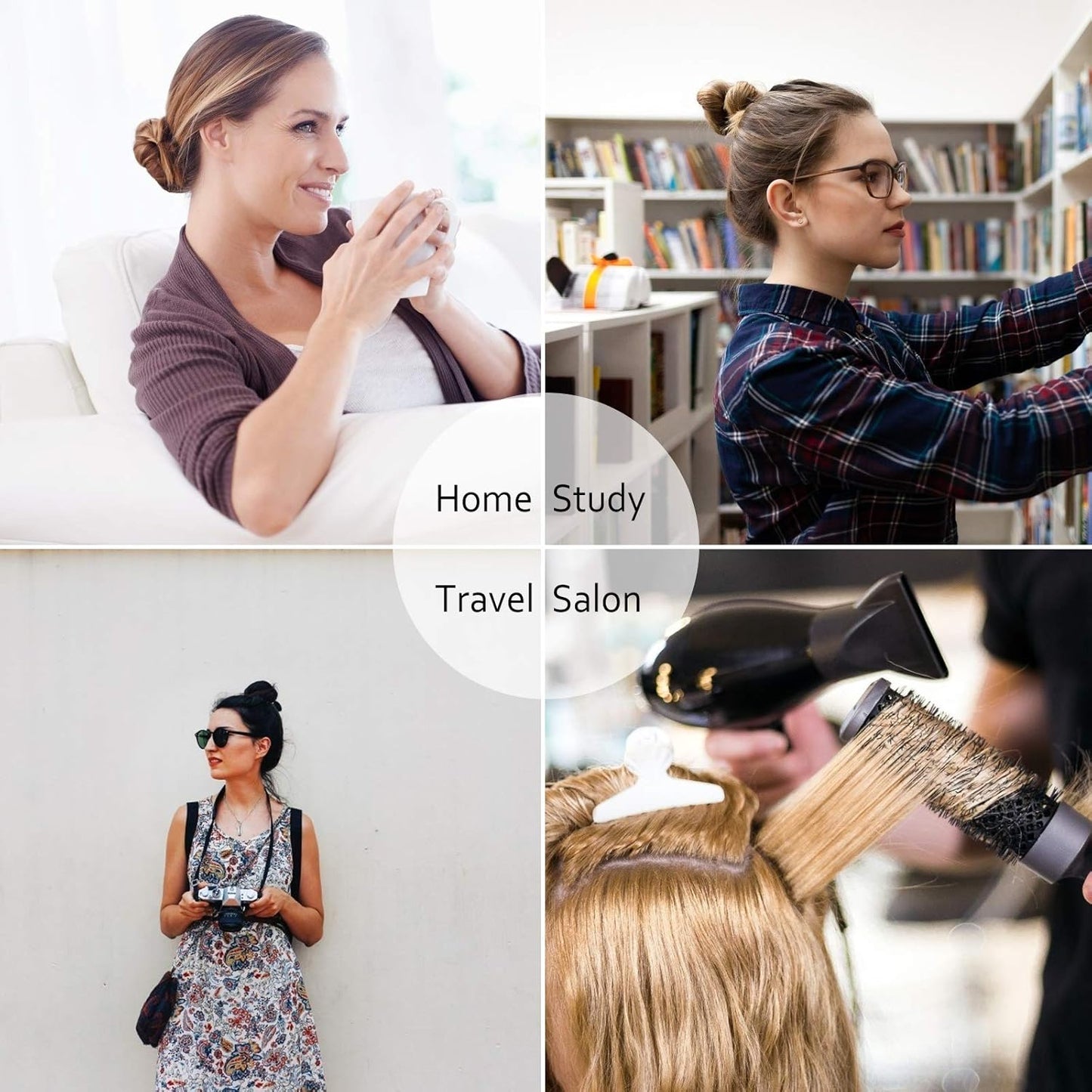 Ondder Hair Clips for Styling - Sectioning Clamps, Butterfly Claws for Salon Pro Cutting, Coloring, and Hair Accessories for Women