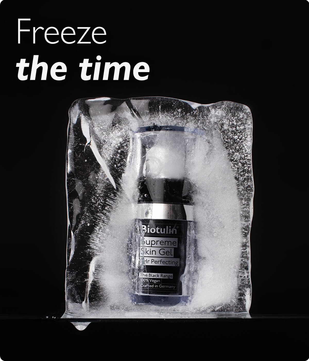 BIOTULIN - Supreme Skin Gel | Reduces Wrinkles Within 1 Hour | Hyaluronic Acid Serum | Spilanthol Serum for Face I Anti Aging Treatment - 0.5 oz