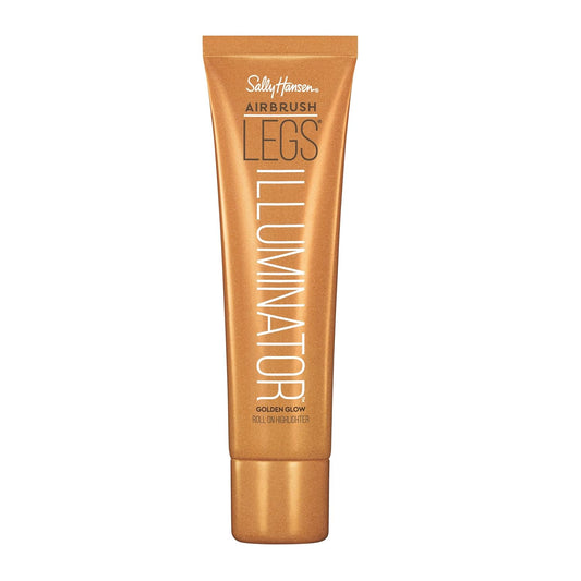 Sally Hansen Airbrush Legs® Illuminator™, Leg Makeup, Golden Glow, Easy Application, Flawless Looking Legs, Rollerball Applicator
