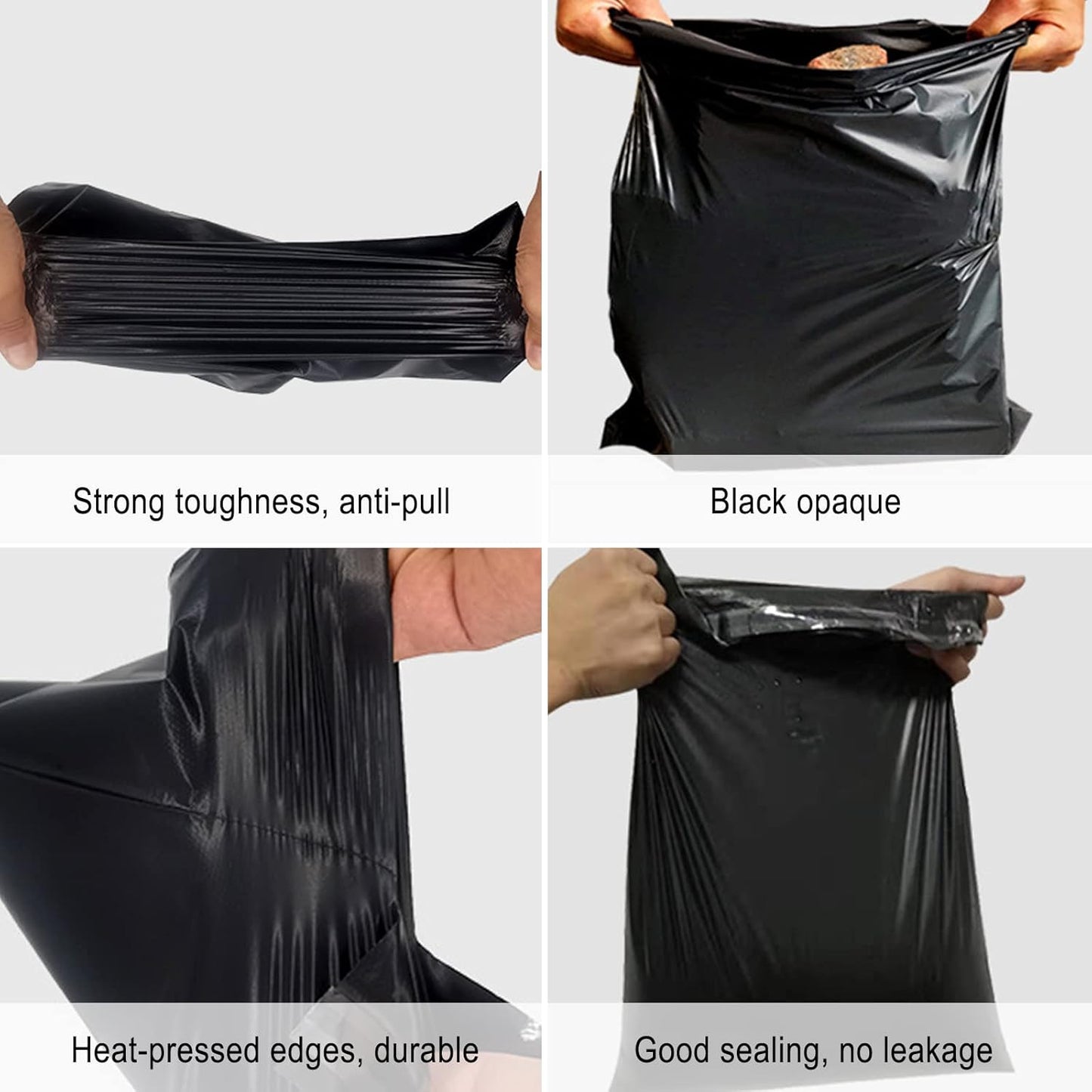 Sanitary Napkin Disposal Bags - 200 Pcs, Privacy Protection, Self-sealing, Women's Tampons - Black