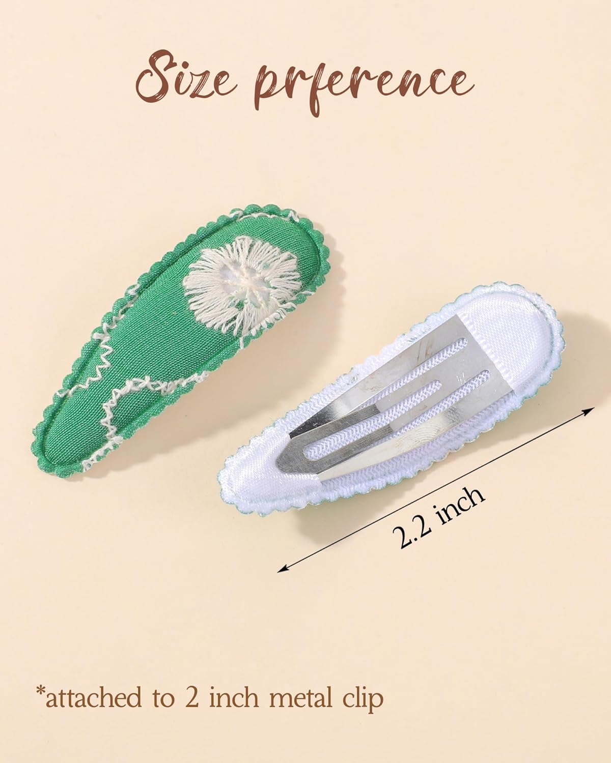 doboi 40Pcs Toddler Hair Clips Baby Girl Hair Bows Clips Hair Barrettes Floral Print Non Slip Snap Hairpins Flower Clips Accessories for Baby Girls Kids