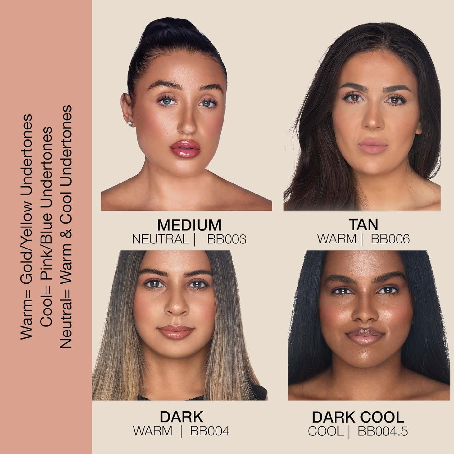 Bellapierre BB Cream SPF 20 – Mineral Sunscreen & Liquid Foundation, Lightweight Face Moisturizer with Buildable Coverage, Matte Finish, Non-Toxic, Paraben-Free, Cruelty-Free – 1.7 oz - Light