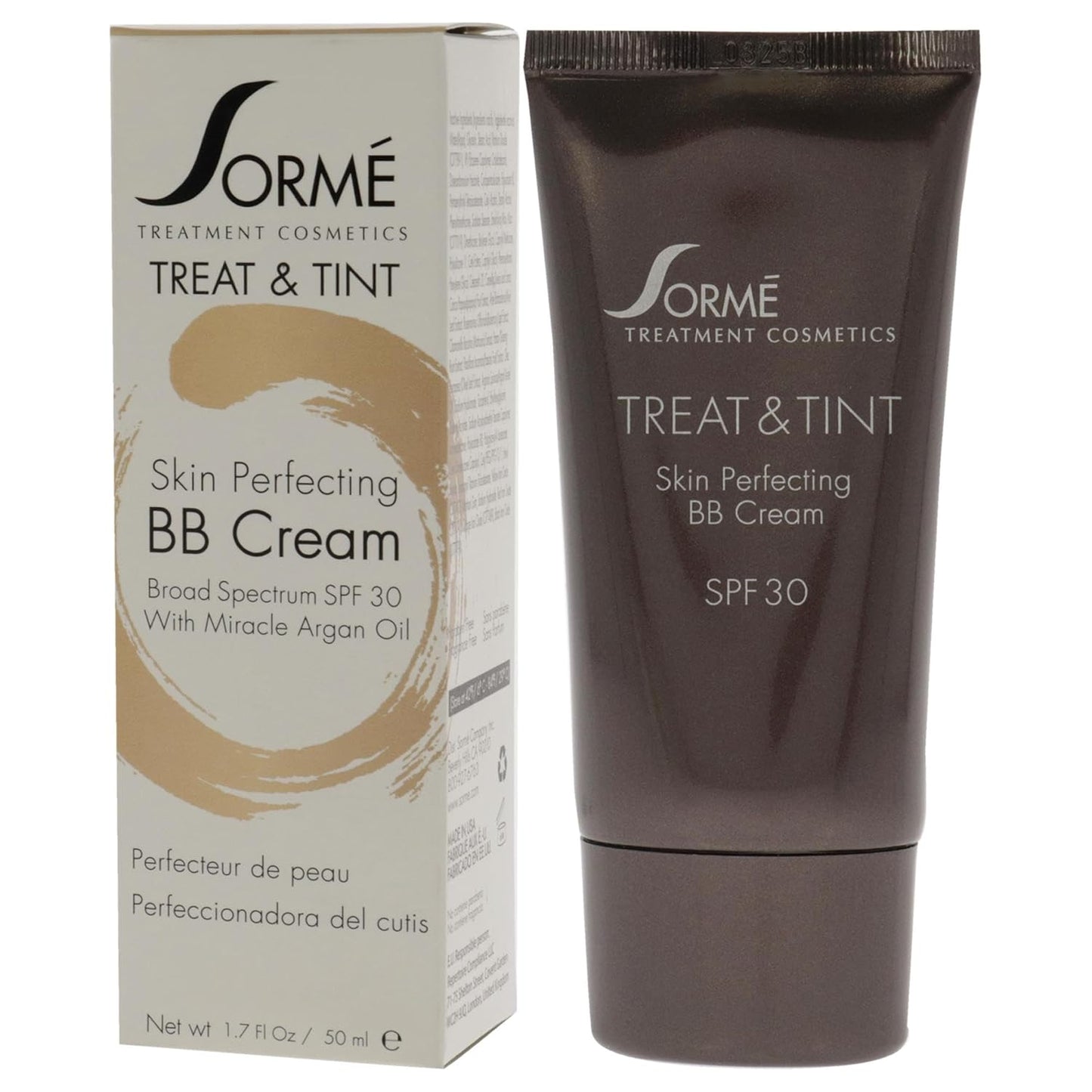 Sorme Cosmetics Treat and Tint BB Cream, Light Honey, 1.7 Ounce