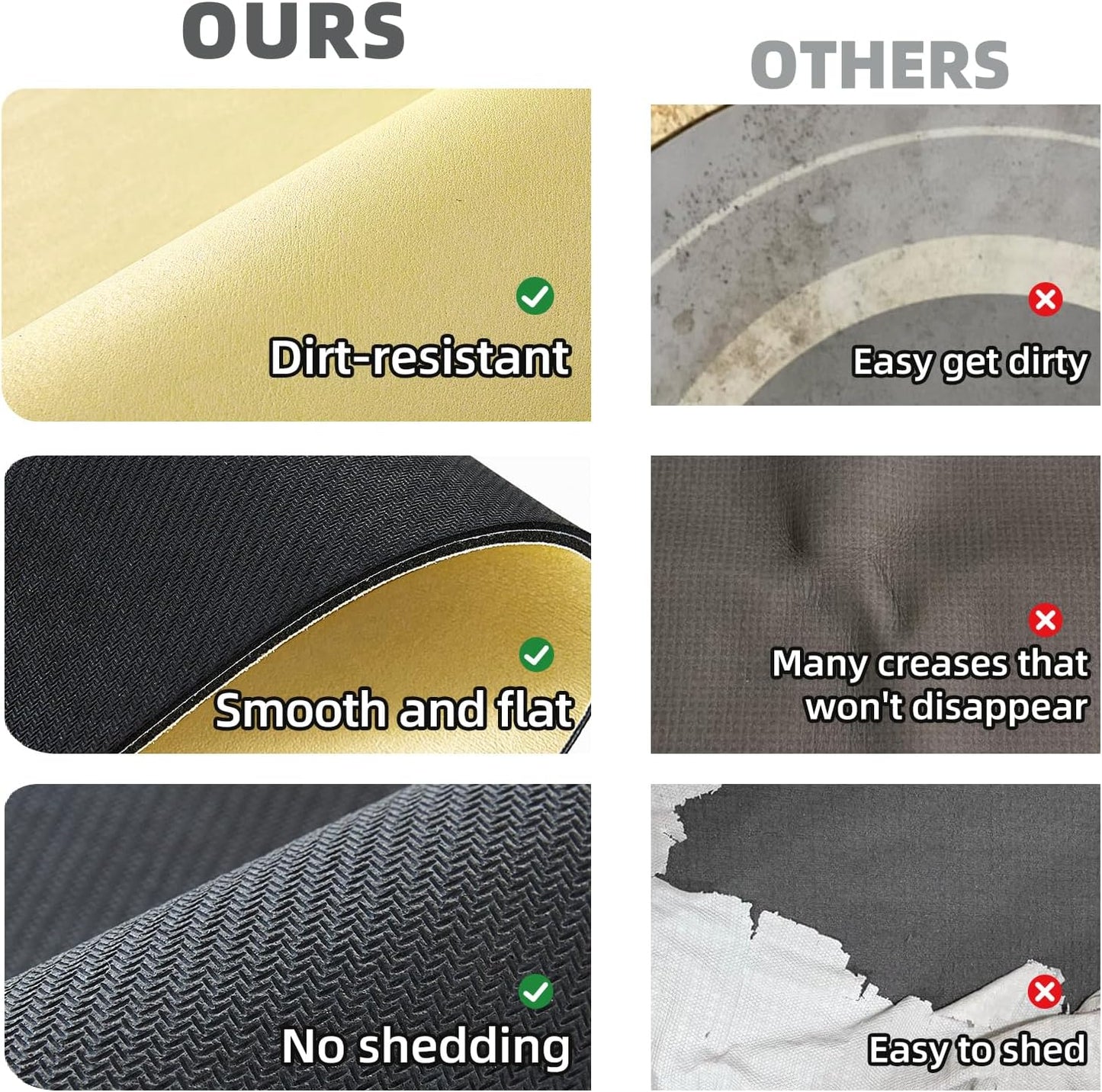 Bath Mat, Bathroom Rugs Non Slip Washable Thin Absorbent Quick Dry Bath Mat Fits Under Door Bathroom Floor Mat Perfect for Bath, Shower, or Sink 20"x48" Light Yellow