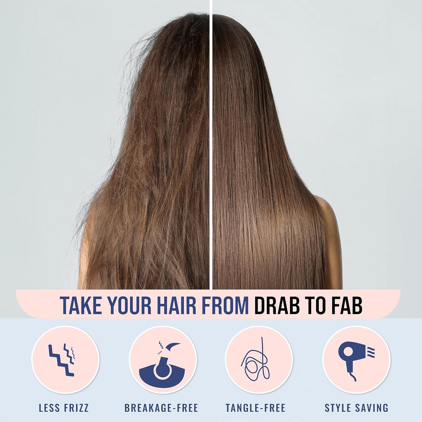 Blissy Silk Pillowcase - 100% Pure Mulberry Silk - 22 Momme 6A High-Grade Fibers - Silk Pillow Cover for Hair & Skin - Regular, Queen & King (Taupe, Queen)