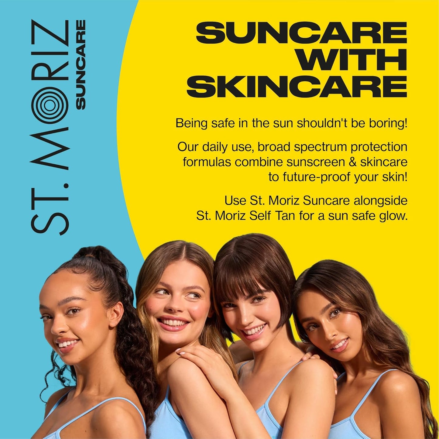 St Moriz Suncare SPF - Sunscreen - Broad Spectrum Protection Water Resistant Sunscreen Moisturizing Lotion + Vitamin E - Oxybenzone & Octinoxate Free - Vegan - Face, 30, Sun Protection Factor (SPF)