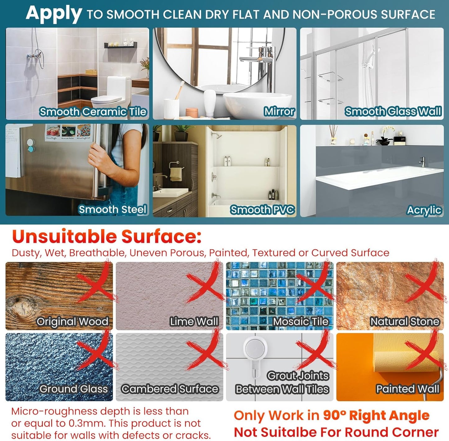 TAILI Corner Shower Caddy with Suction Cup Hooks, Aluminum Corner Shelf Basket， Wall Mounted Organizer Rack for Shampoo, No-Drilling Rustproof for Kitchen and Bathroom