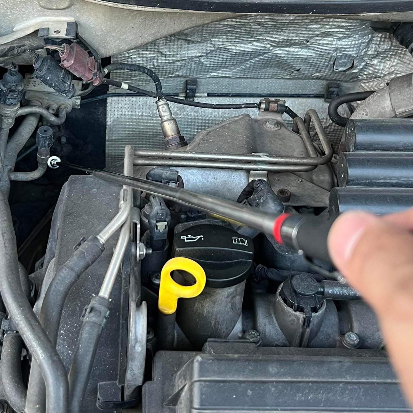 2PCS Telescoping Magnetic Pick Up Tool 20 lb - Extendable 31",Telescopic Magnet Stick Useful for Hard-to-Reach,Sink Drains Mechanic Automotive Gifts for Men,Women,Birthday,Father's Day,Christmas