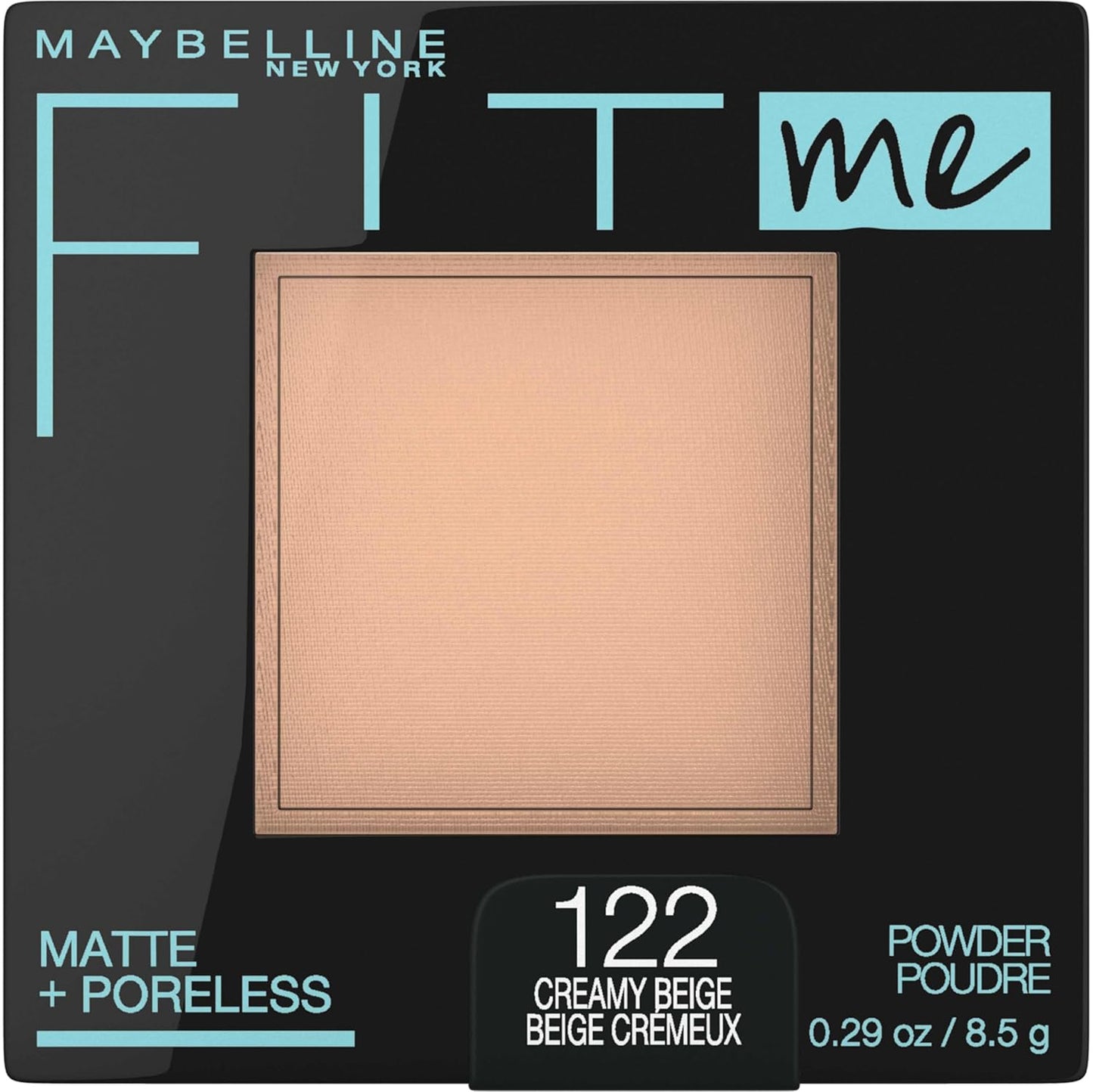 Maybelline Instant Age Rewind Eraser Dark Circles Treatment Multi-Use Concealer, 120, 1 Count (Packaging May Vary) & Fit Me Matte + Poreless Pressed Face Powder Makeup & Setting Powder, Creamy Beige